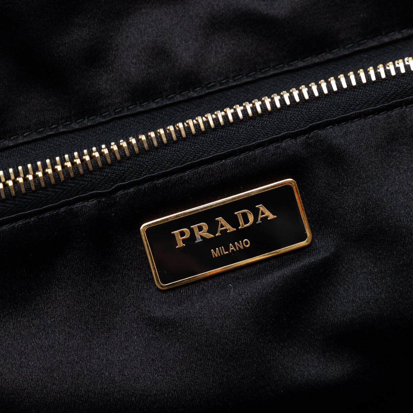 Sequined Satin Stripes Tote