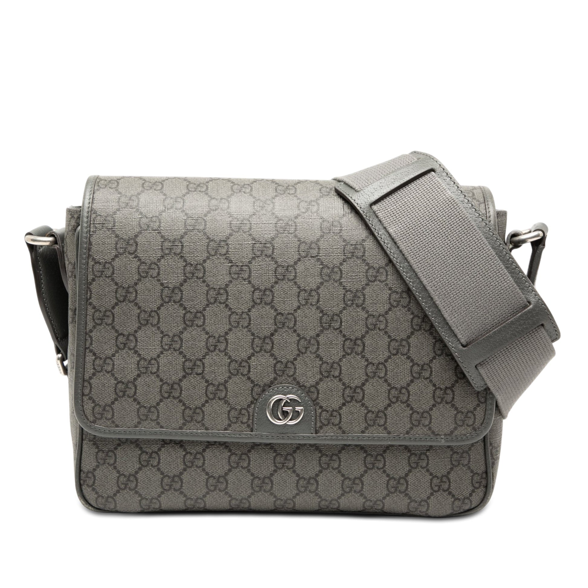 Gucci Medium GG Supreme Ophidia Messenger Bag