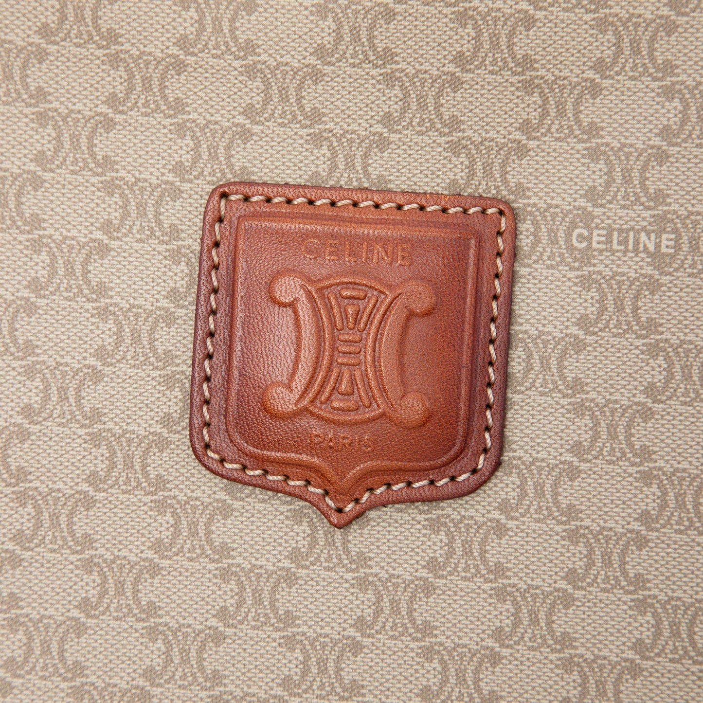 Celine Macadam Coated Canvas Tote