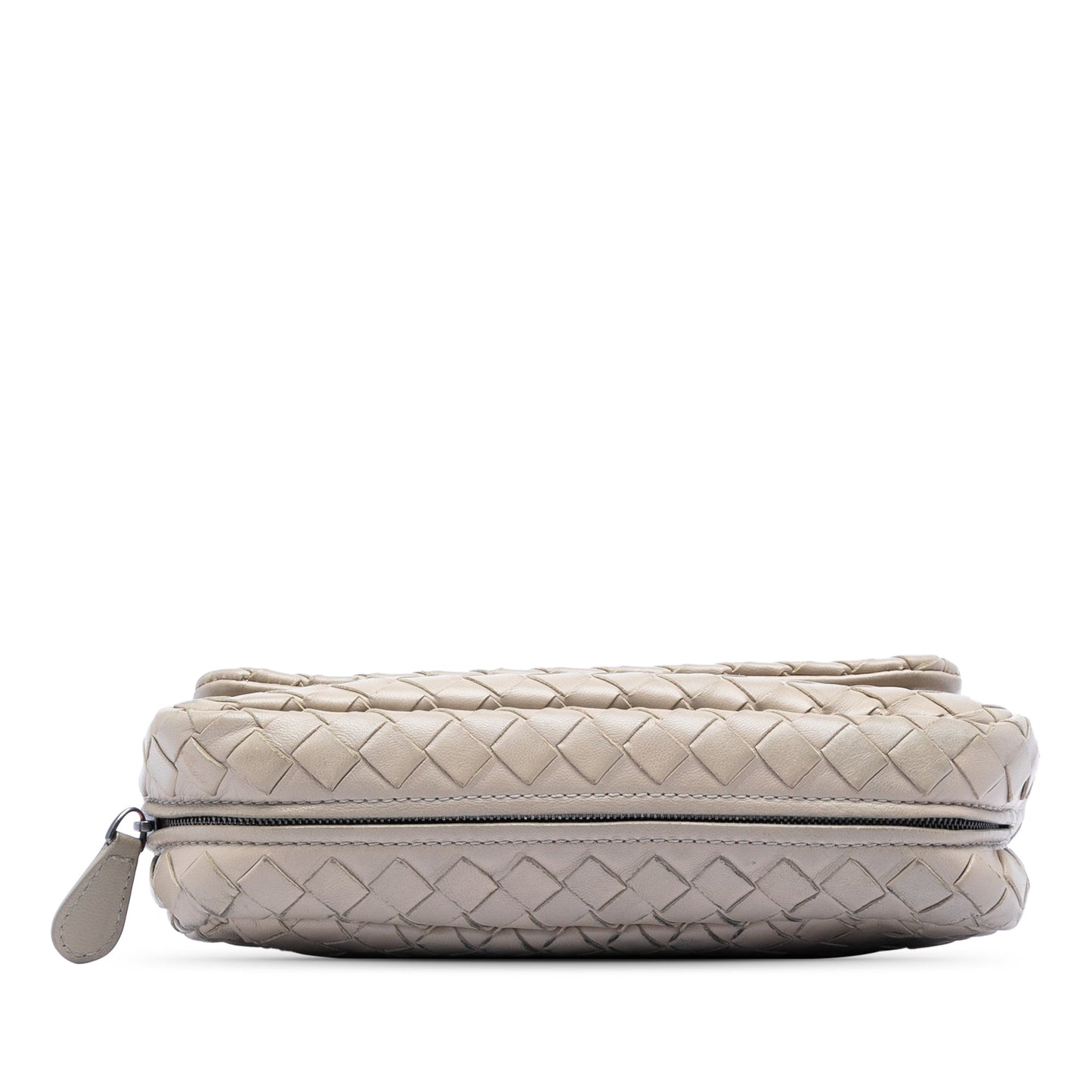 Bottega Veneta Mini Nappa Intrecciato Expandable Chain Flap Crossbody