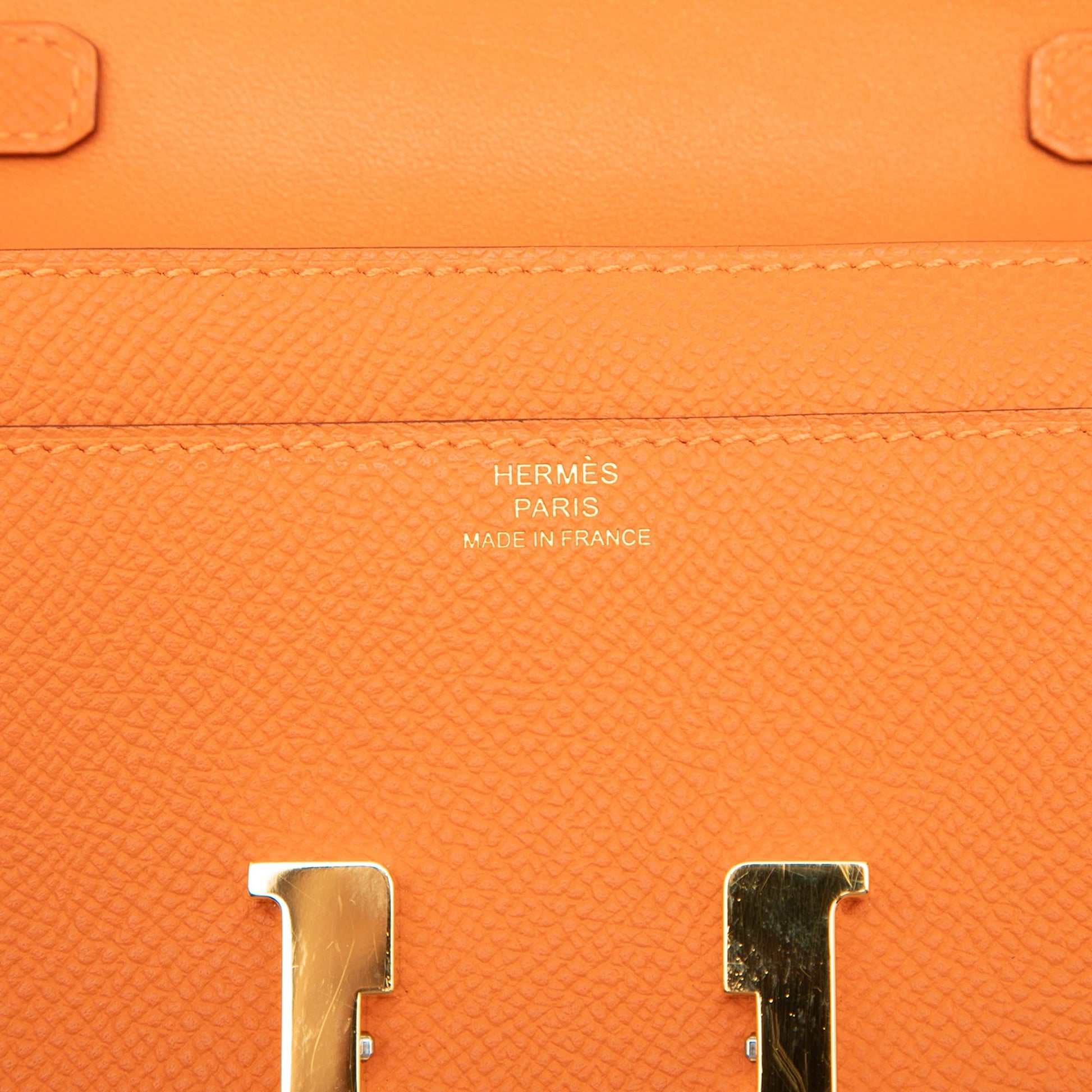 Hermès Epsom Constance Long To Go Wallet