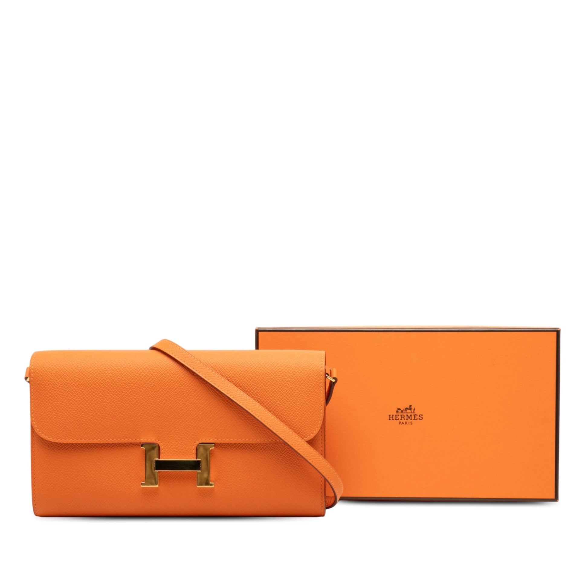Hermès Epsom Constance Long To Go Wallet
