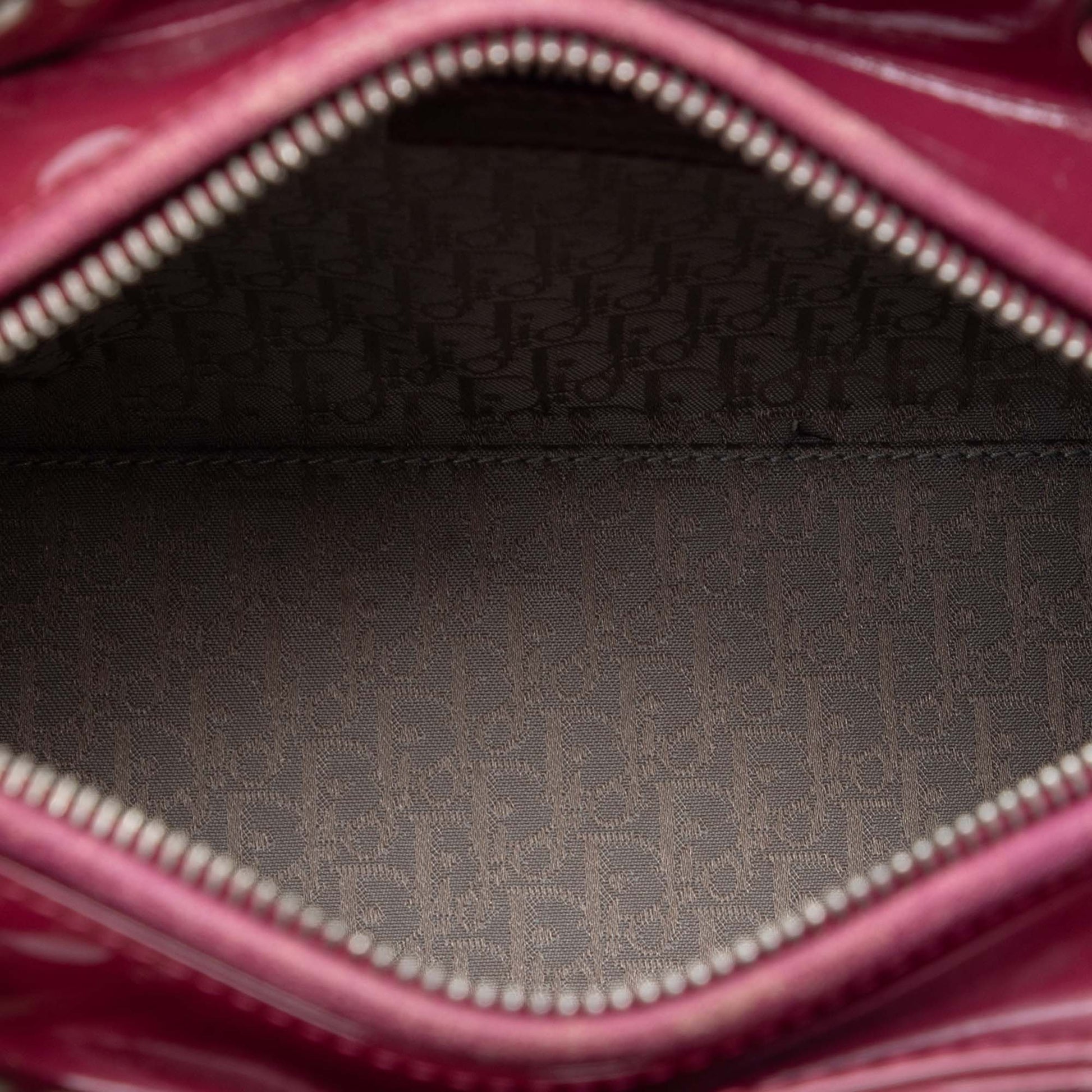 Dior Medium Patent Cannage Lady Dior