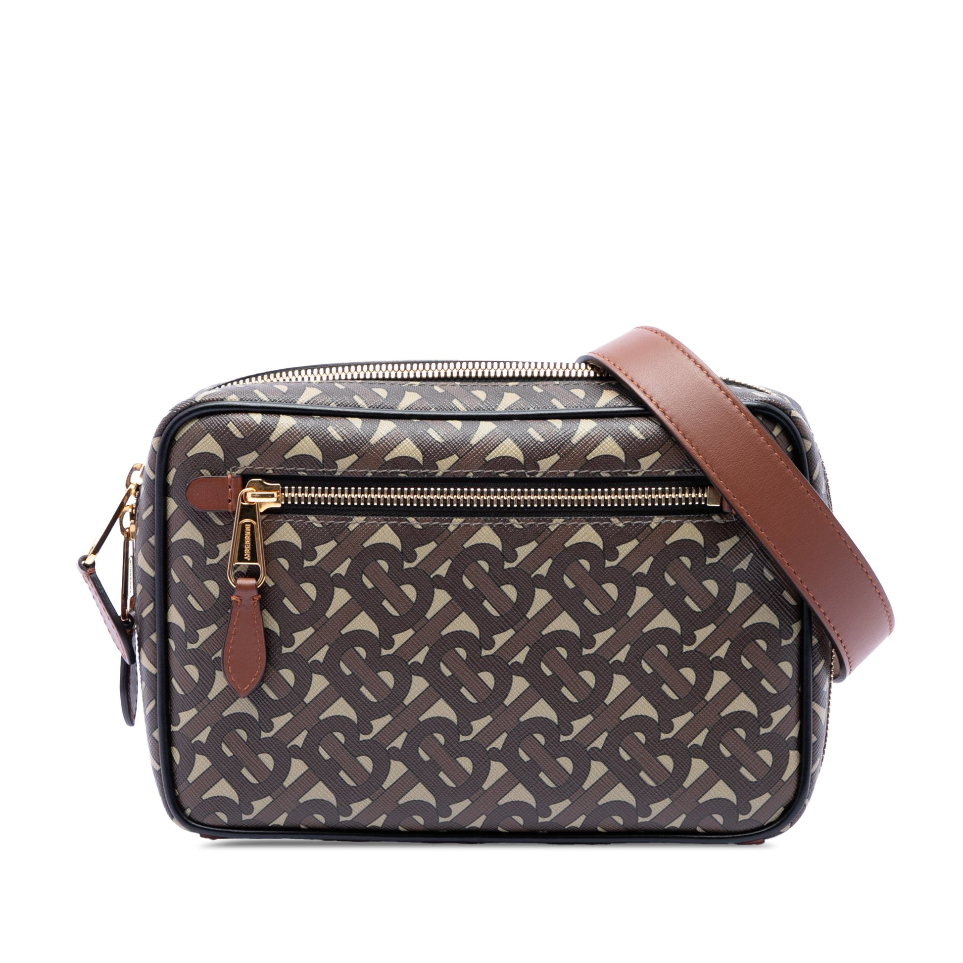 Burberry TB Monogram E-Canvas Camera Bag