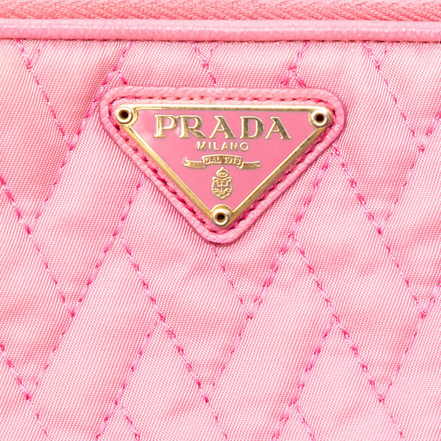 Prada Impuntu Tessuto Chain Crossbody