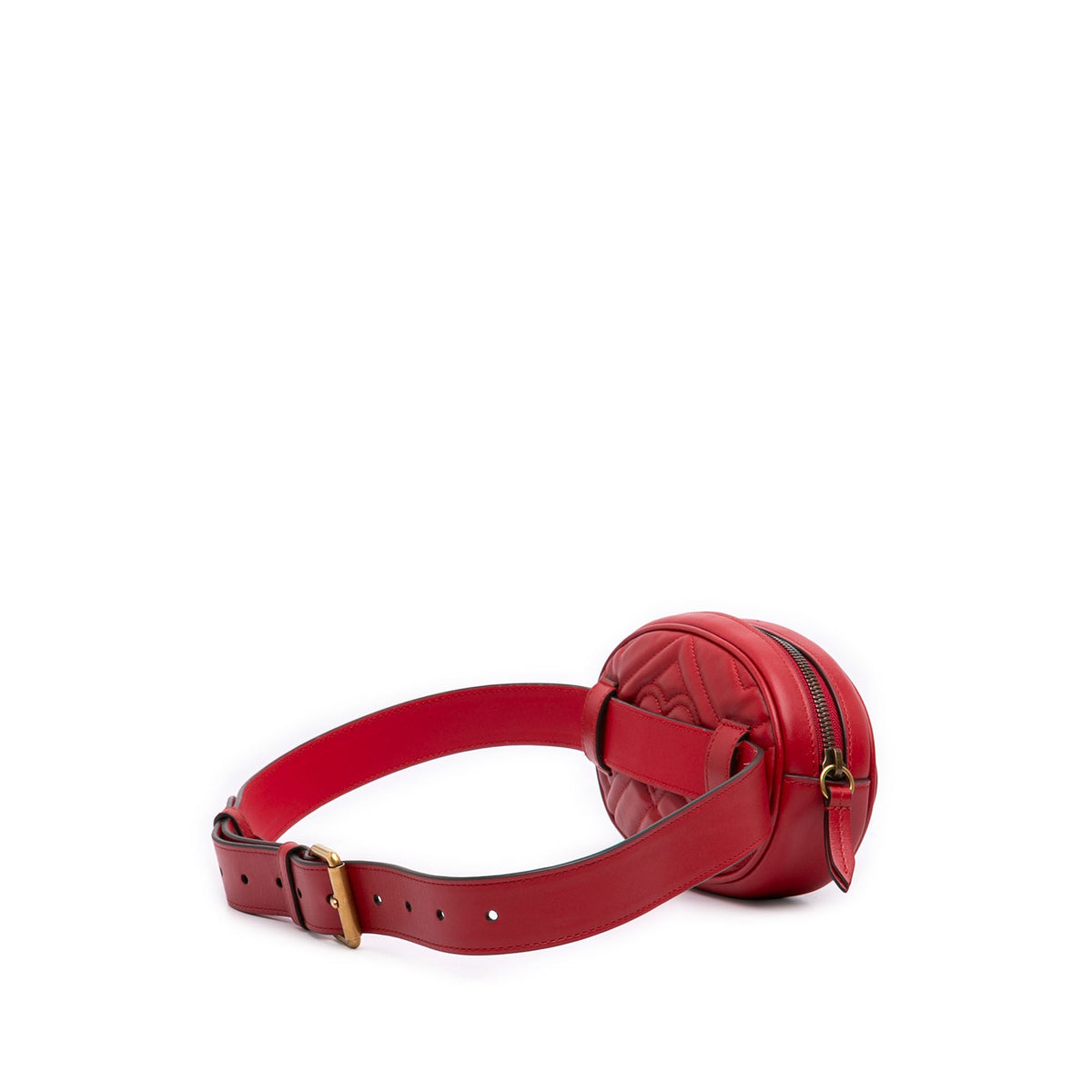 Gucci GG Marmont Matelasse Calfskin Belt Bag