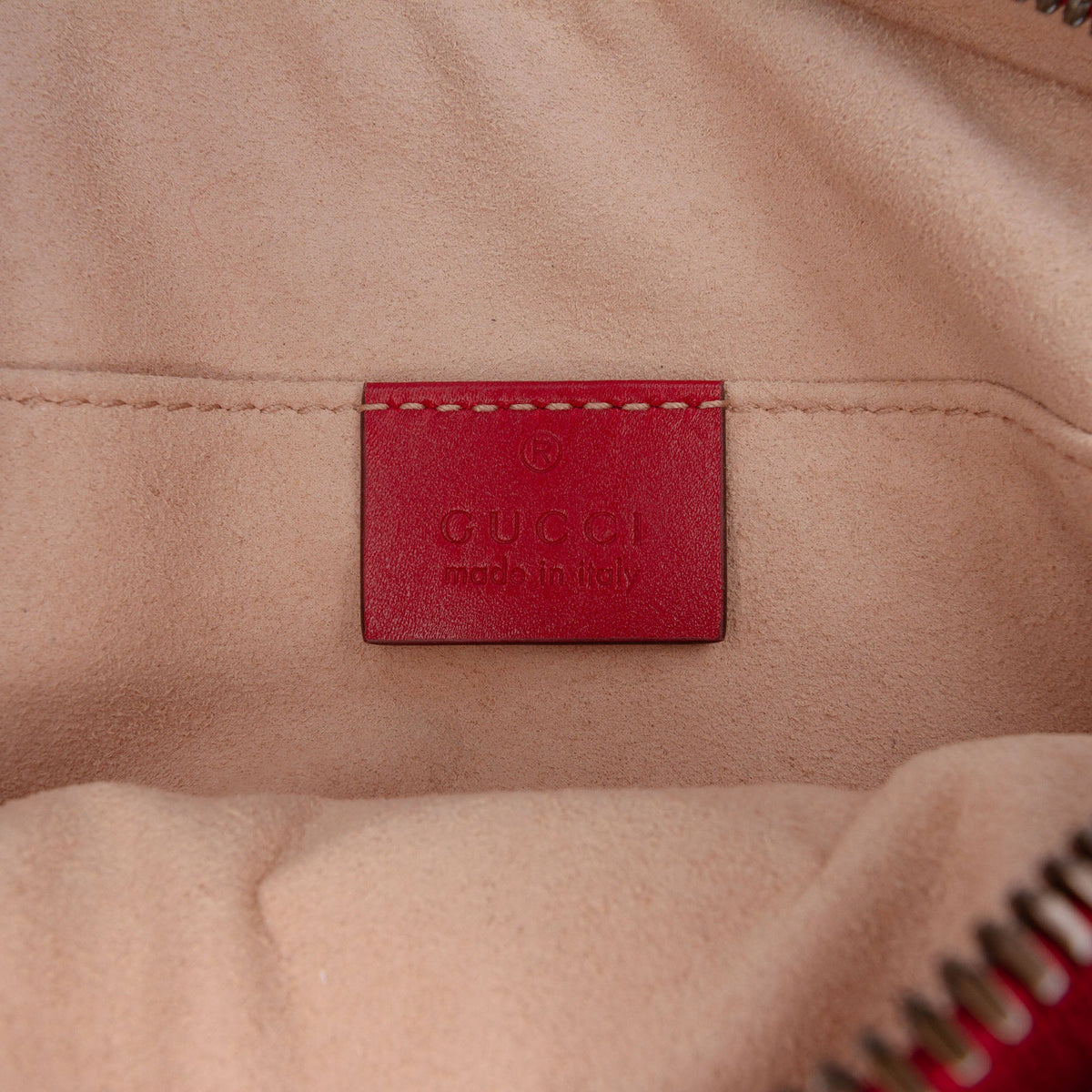 Gucci GG Marmont Matelasse Calfskin Belt Bag