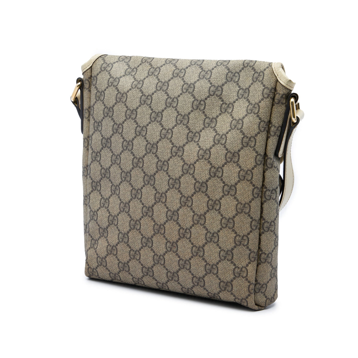 Gucci GG Supreme Crossbody — Beige