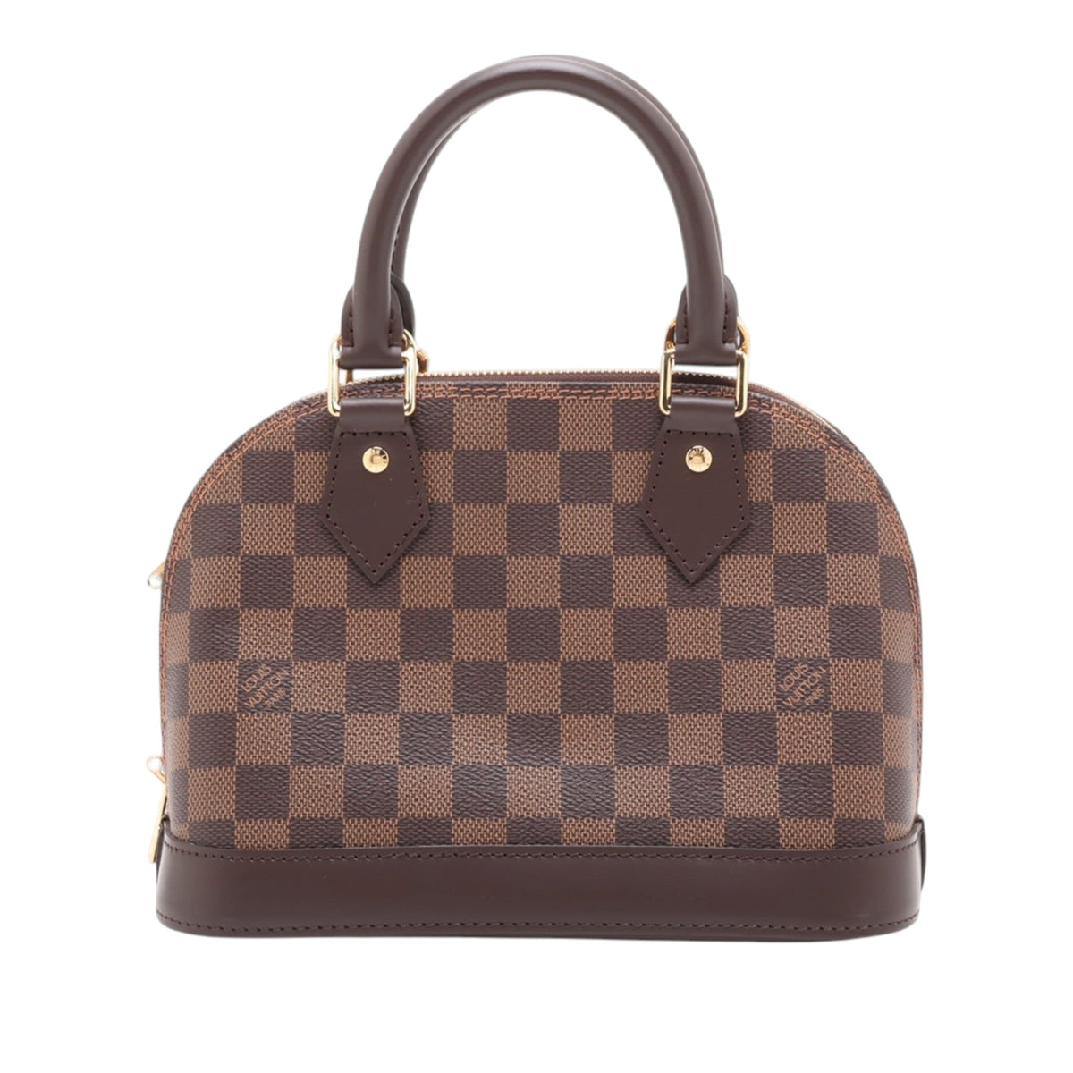 Louis Vuitton Damier Ebene Alma BB — Brown