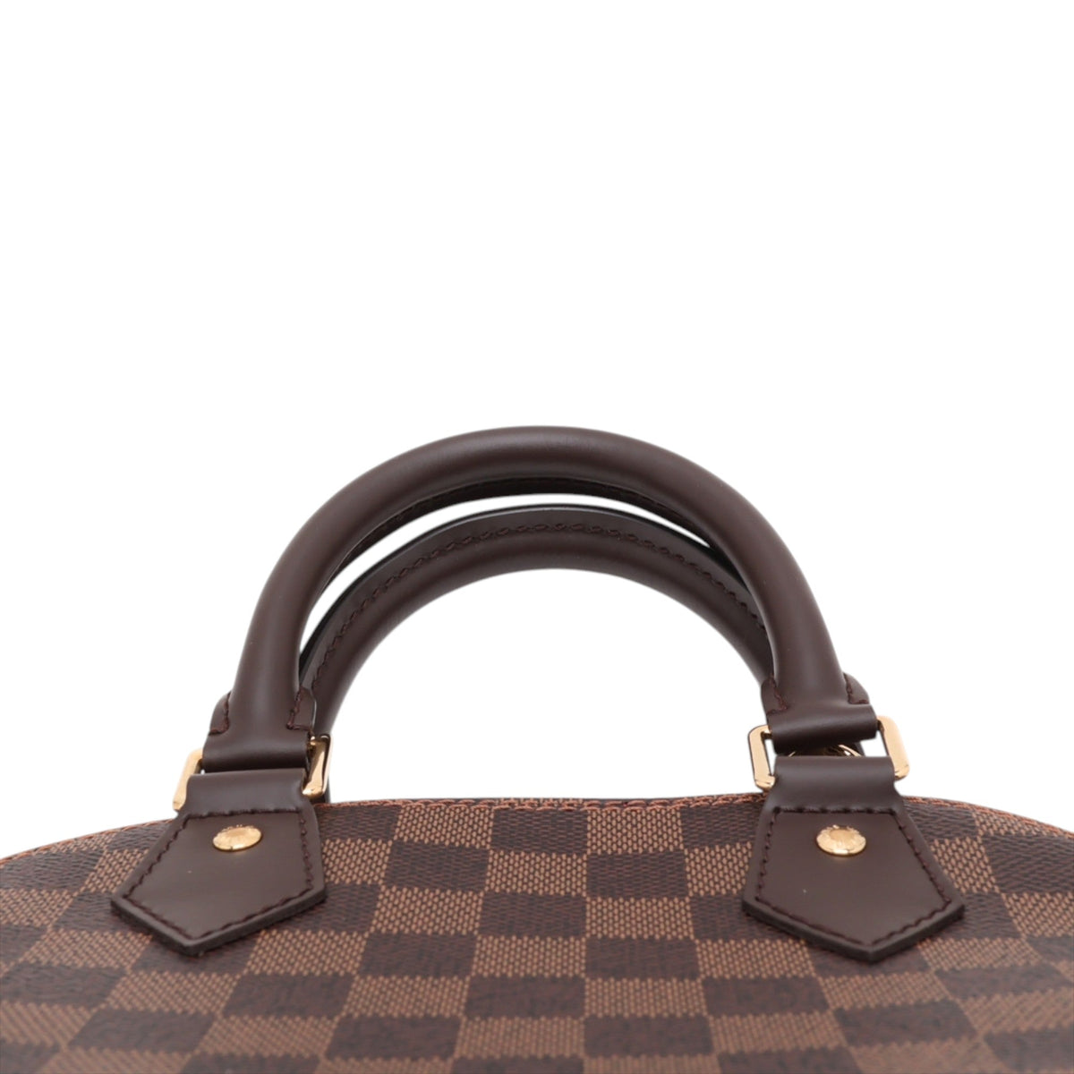 Louis Vuitton Damier Ebene Alma BB — Brown