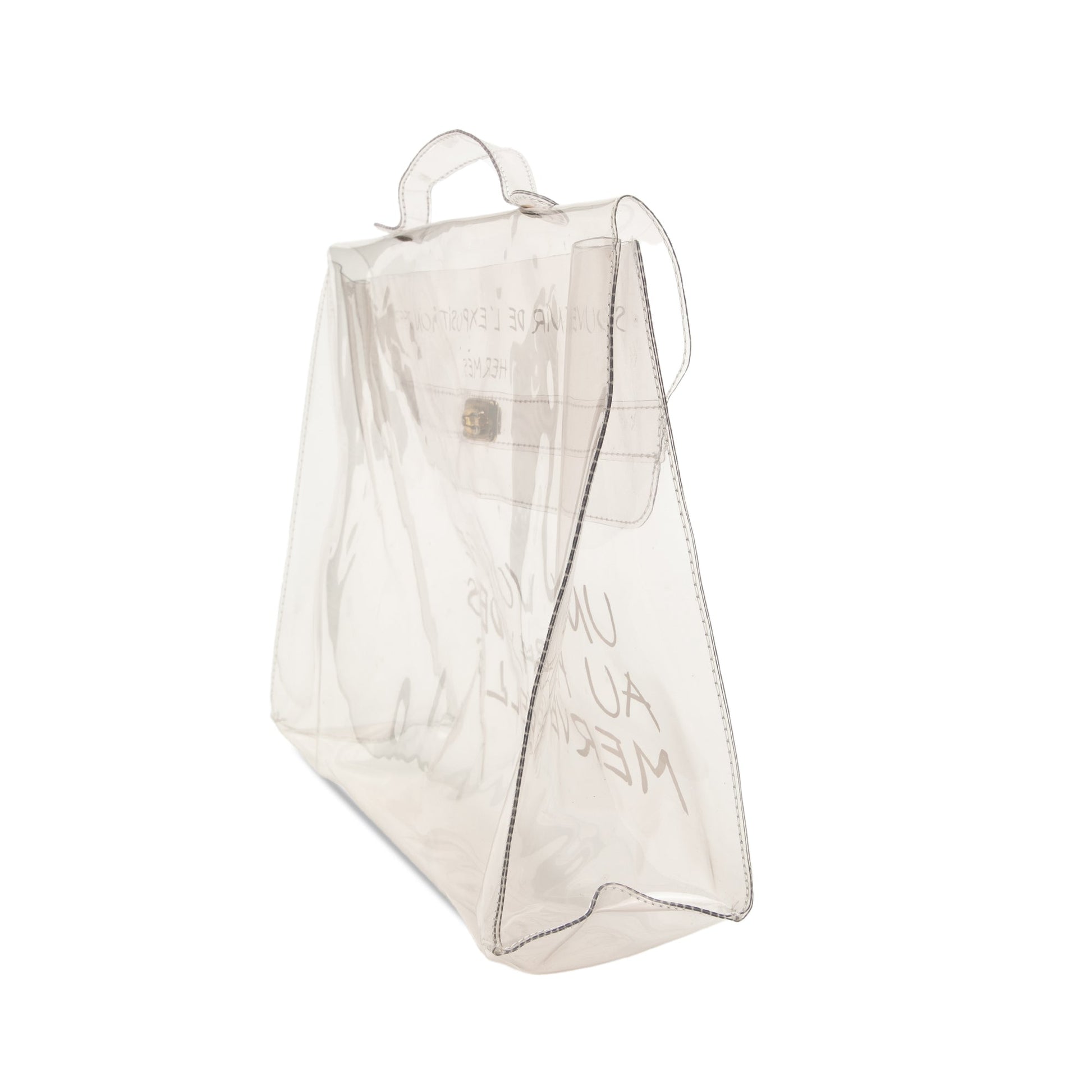Vinyl Souvenir De L Exposition Kelly Handbag