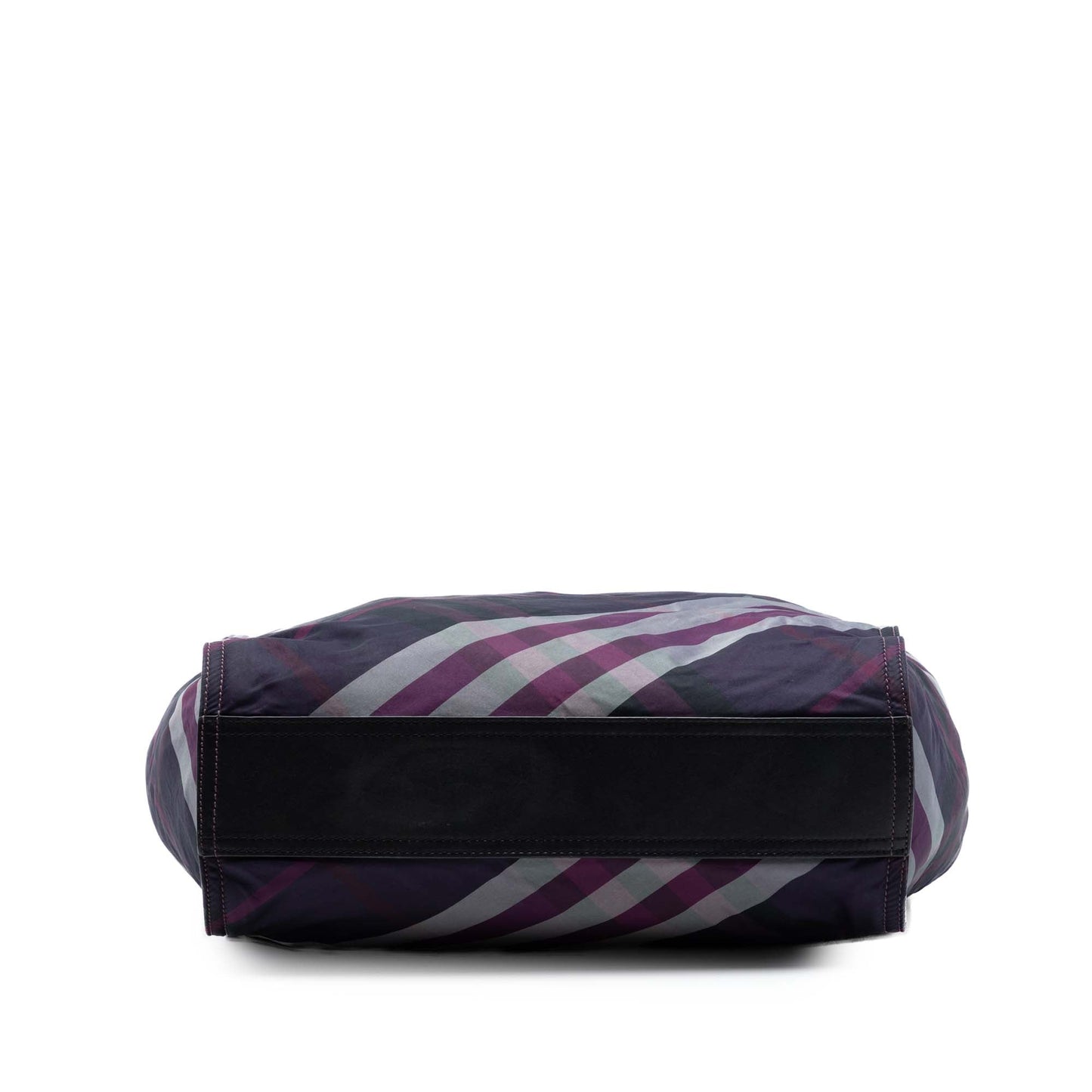 Burberry Supernova Check Nylon Buckleigh Tote