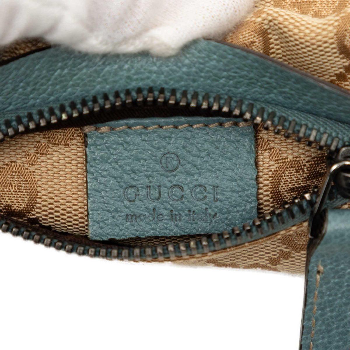 Gucci GG Canvas Web Double Pocket Belt Bag