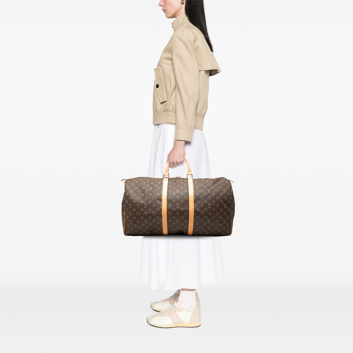 Louis Vuitton Monogram Keepall 55