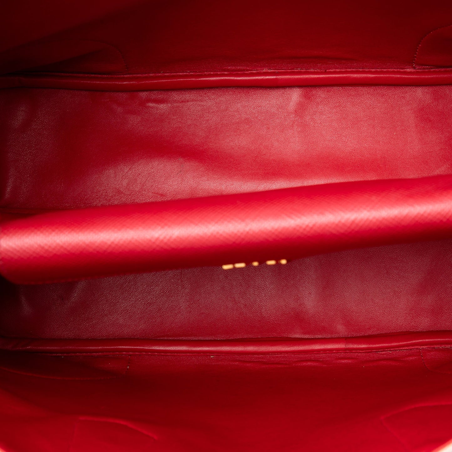 Prada Large Saffiano Trimmed Canapa Double Satchel
