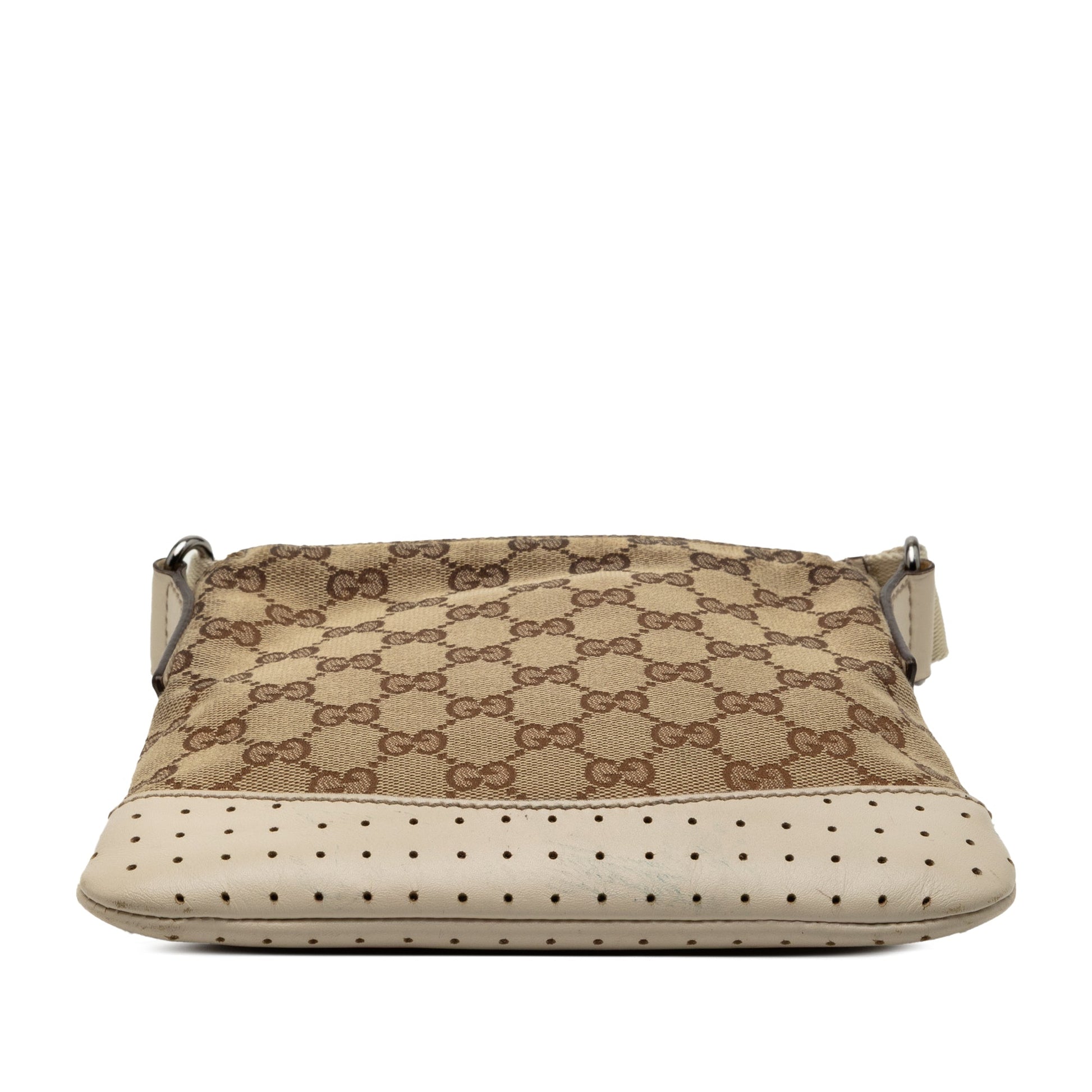 Gucci GG Canvas Perforated Crossbody