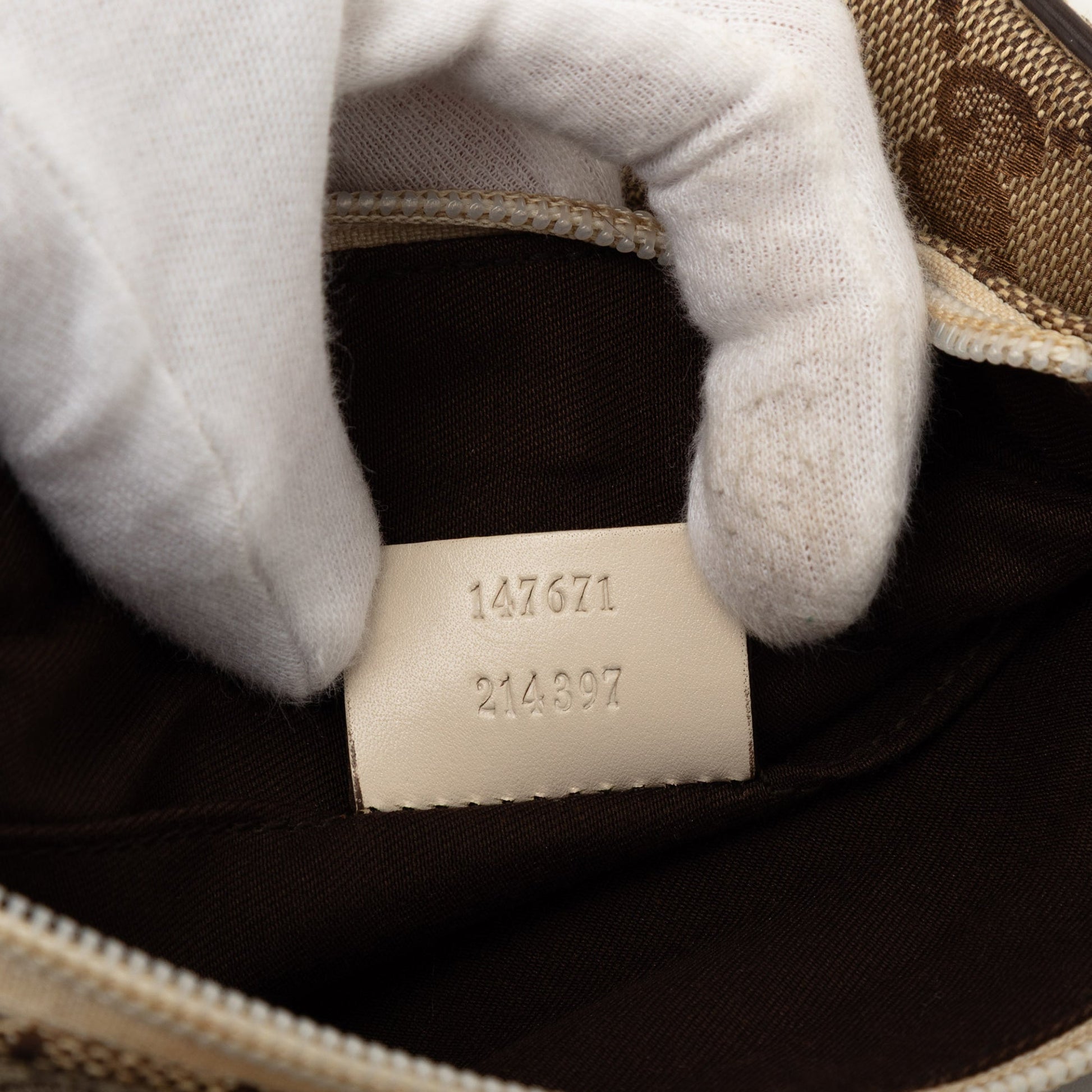 Gucci GG Canvas Perforated Crossbody