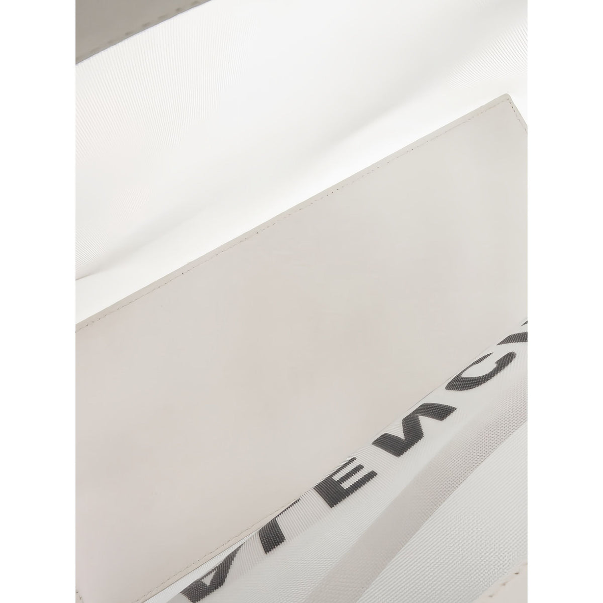 Balenciaga Medium Leather Duty Free Tote — White