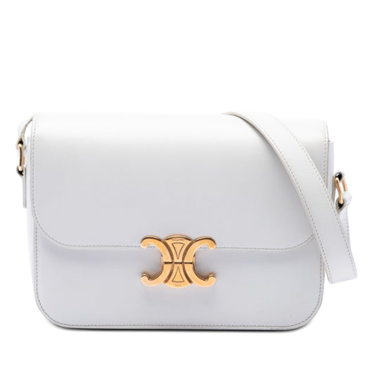 Celine Classique Shiny Calfskin Triomphe Crossbody