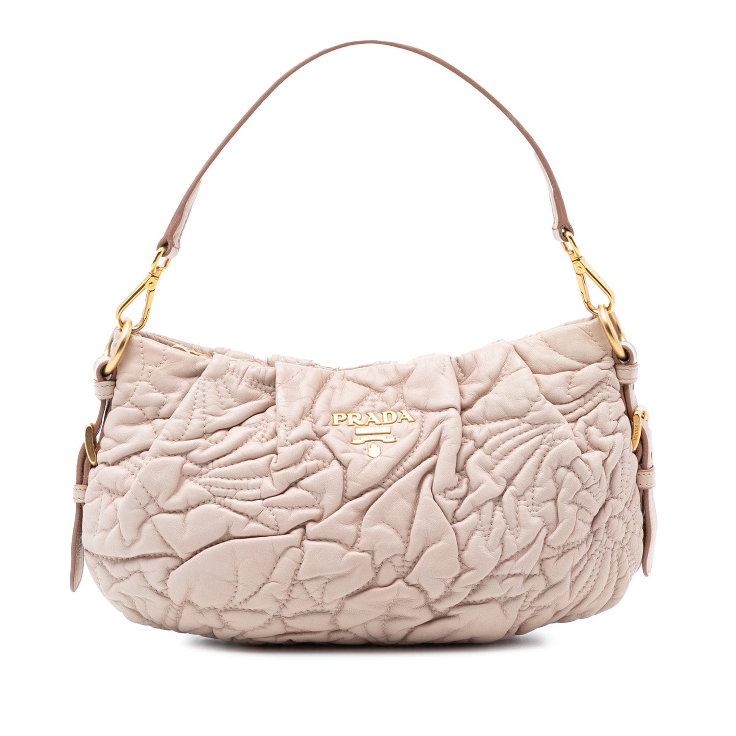 Nappa Stitched Shoulder Bag