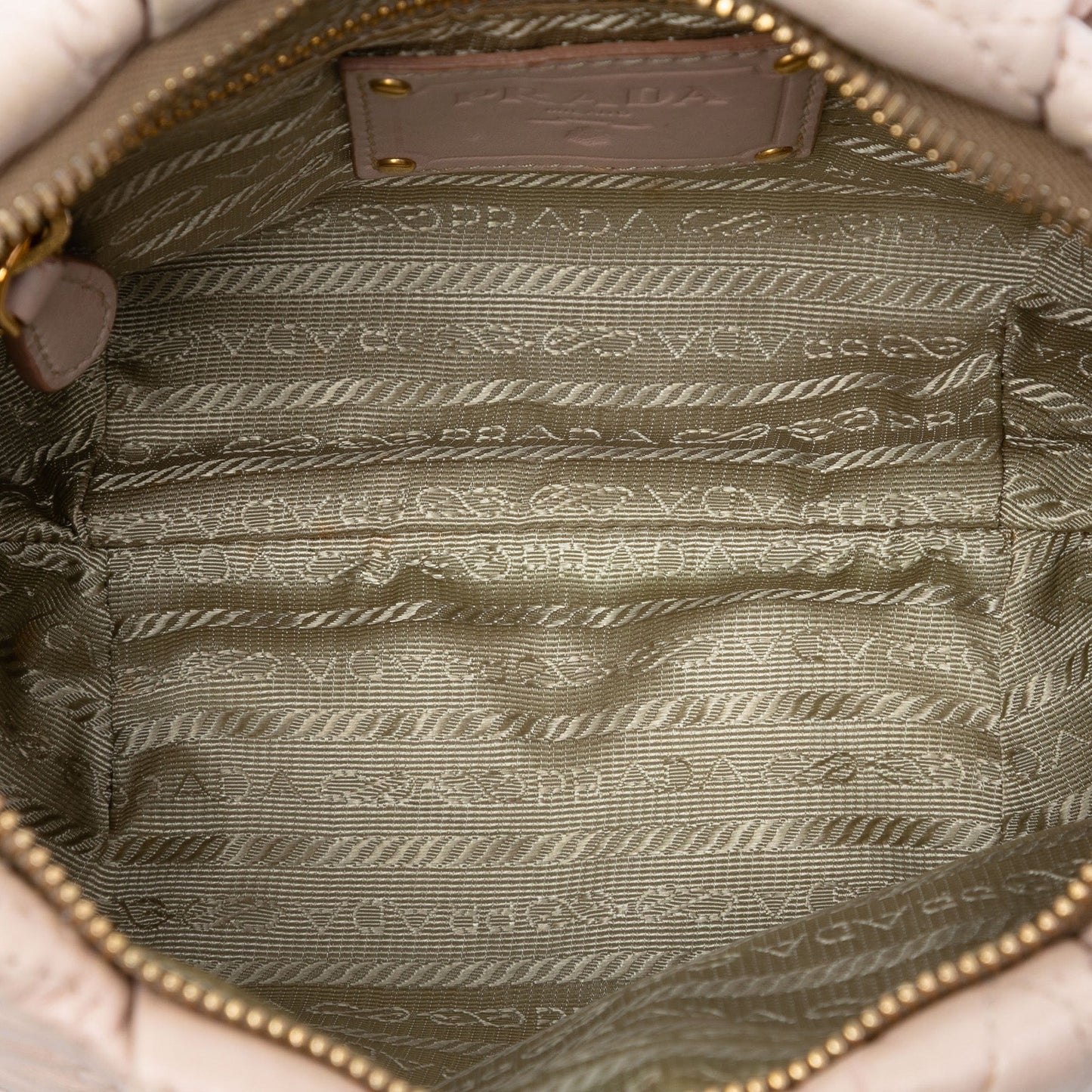 Nappa Stitched Shoulder Bag