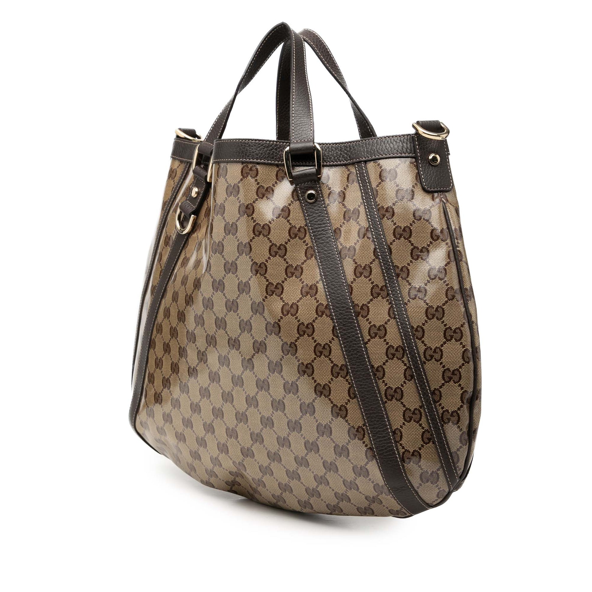 Gucci GG Crystal Abbey D Ring Convertible Tote