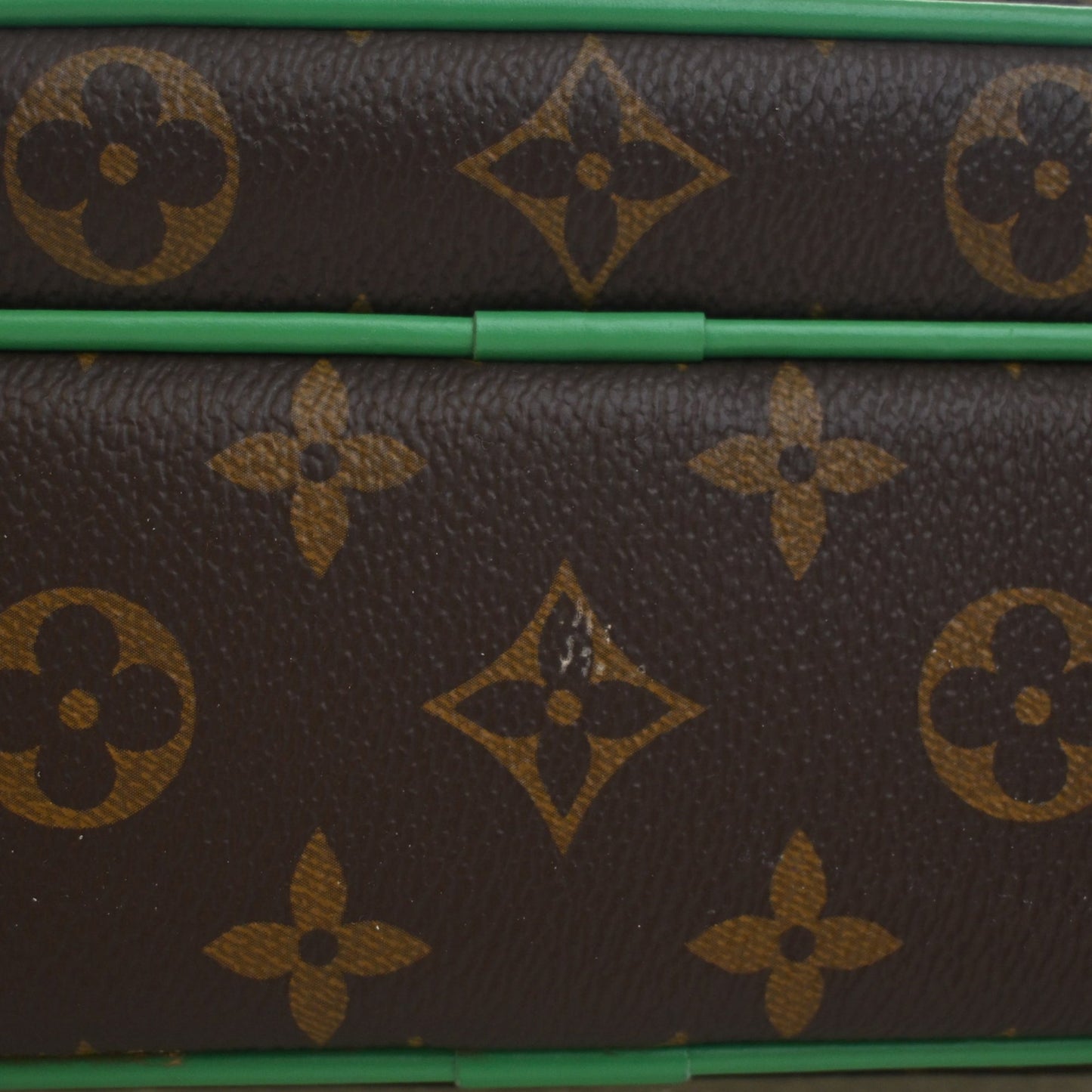 Louis Vuitton Monogram Macassar S Lock Messenger Bag