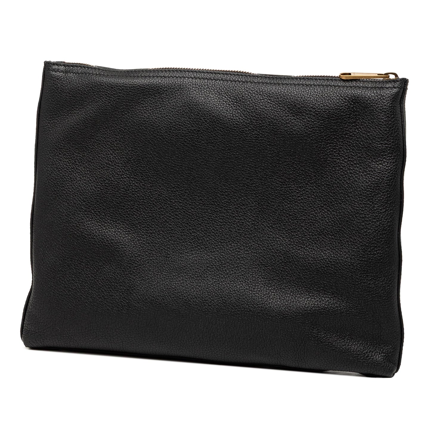 Gucci Medium Leather Logo Portfolio Clutch