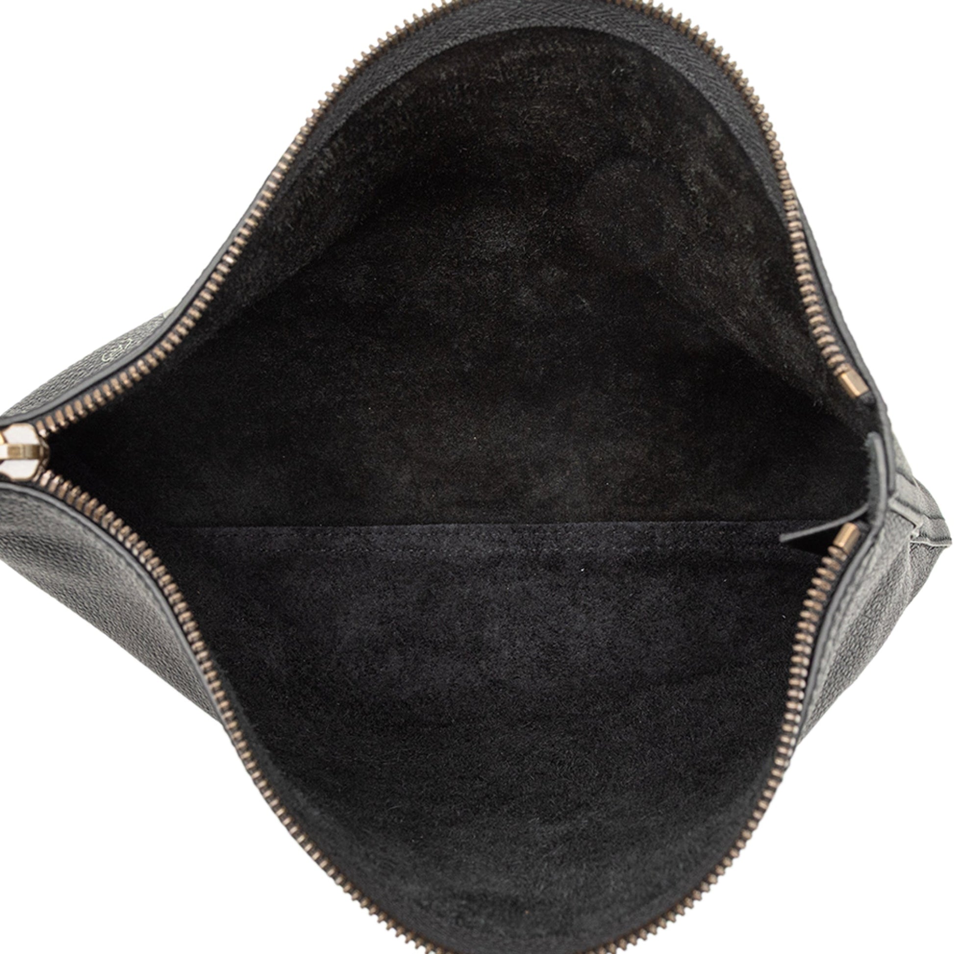 Gucci Medium Leather Logo Portfolio Clutch