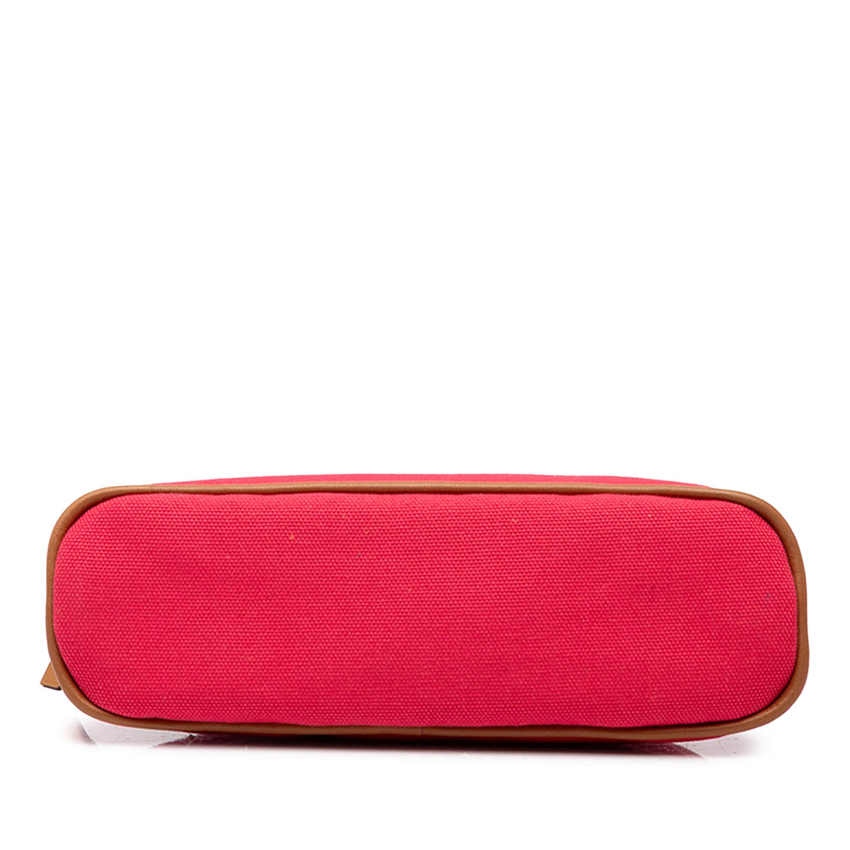 Hermès Toile Bolide Trousse De Voyage Pouch PM — Pink