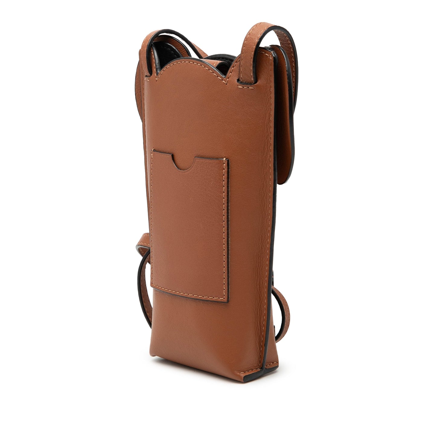Leather Elephant Pocket Crossbody