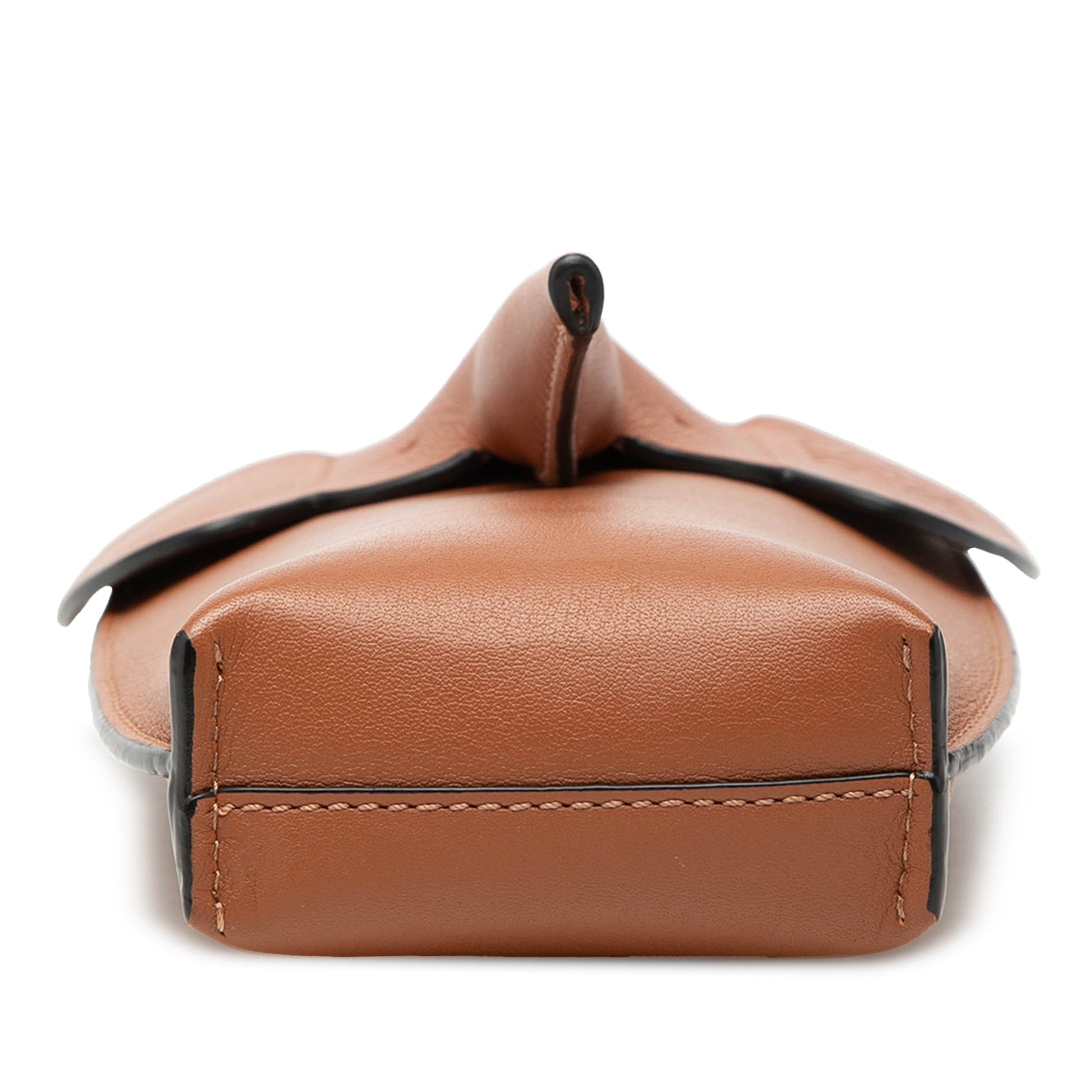 Leather Elephant Pocket Crossbody