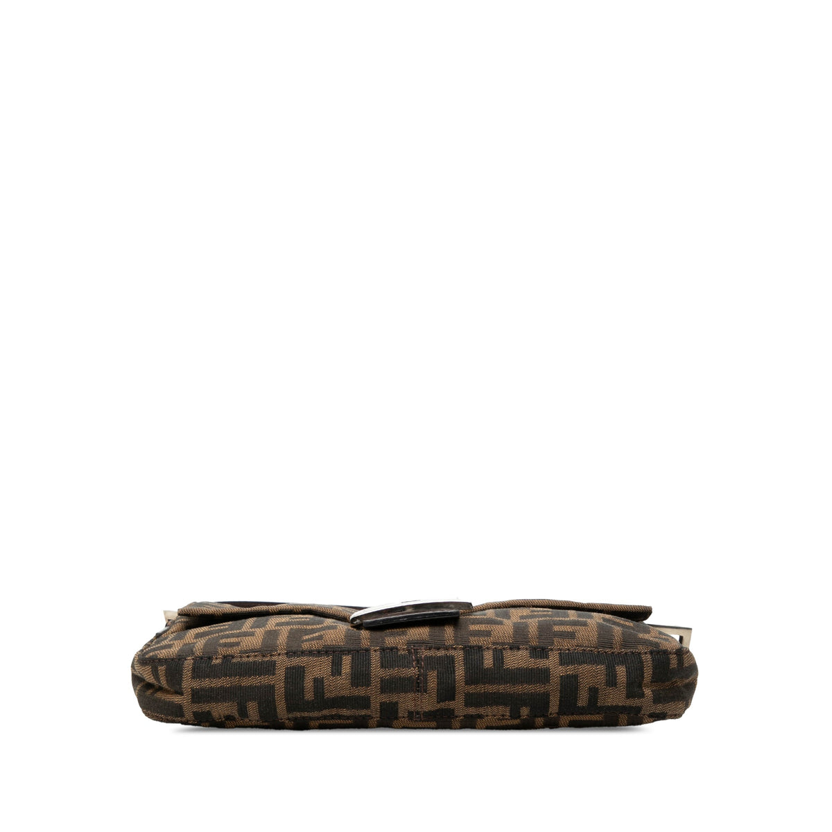 Fendi Zucca Canvas Baguette — Brown