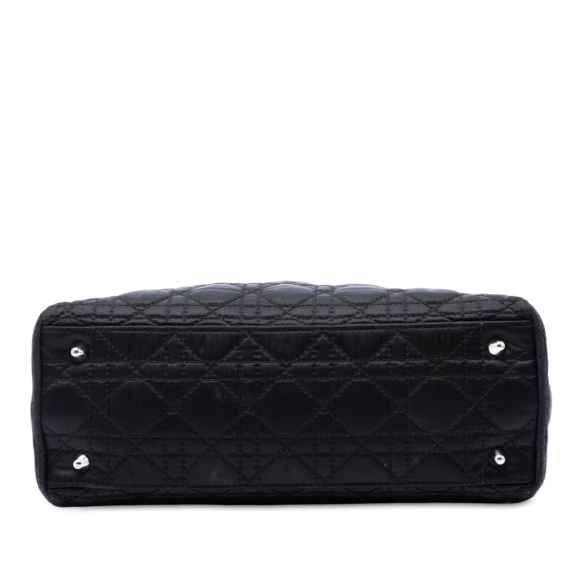 Dior Nylon Cannage Charming Lock Handbag