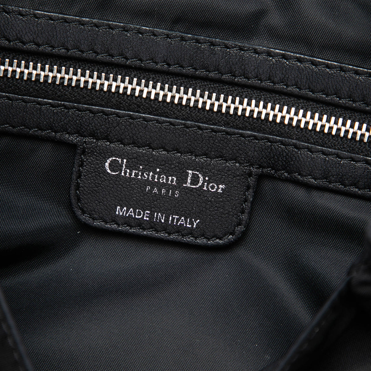 Dior Nylon Cannage Charming Lock Handbag