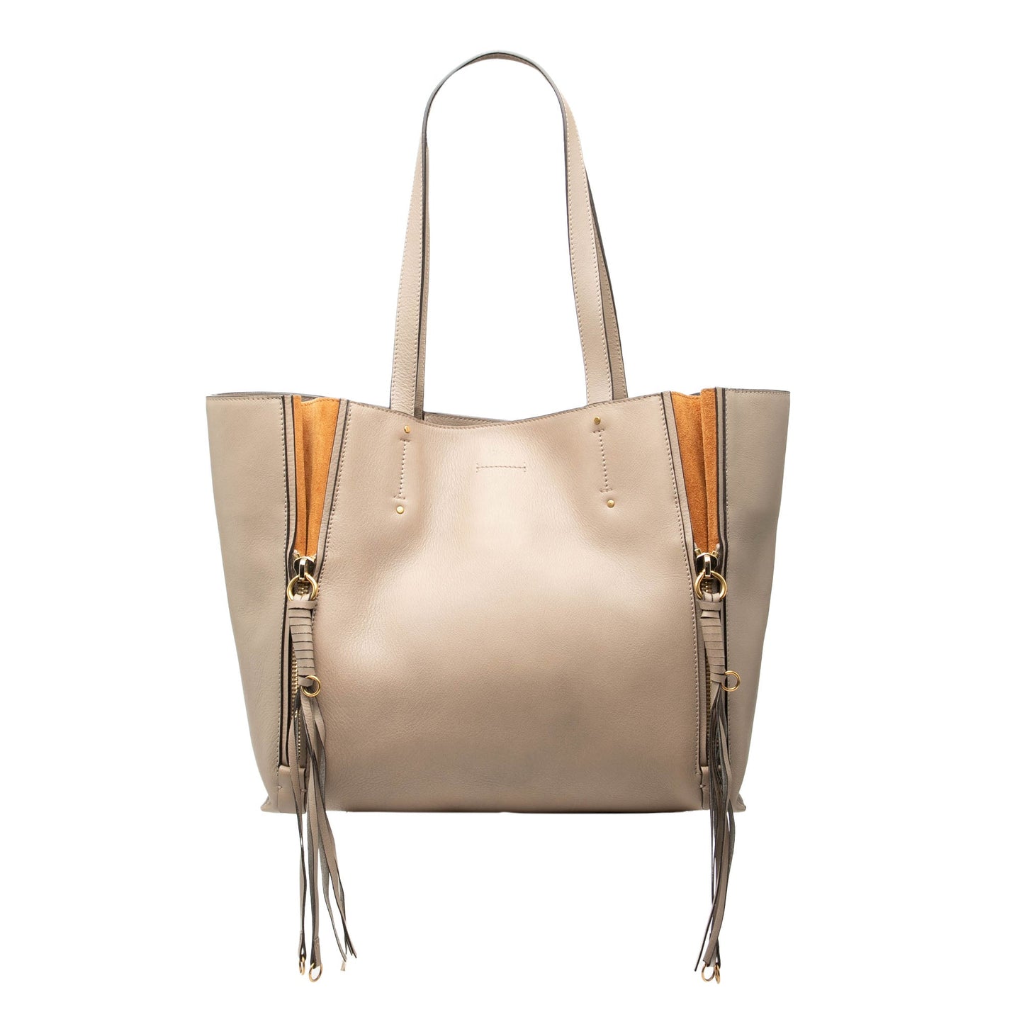 Chloé Large Leather Milo Shopping Tote