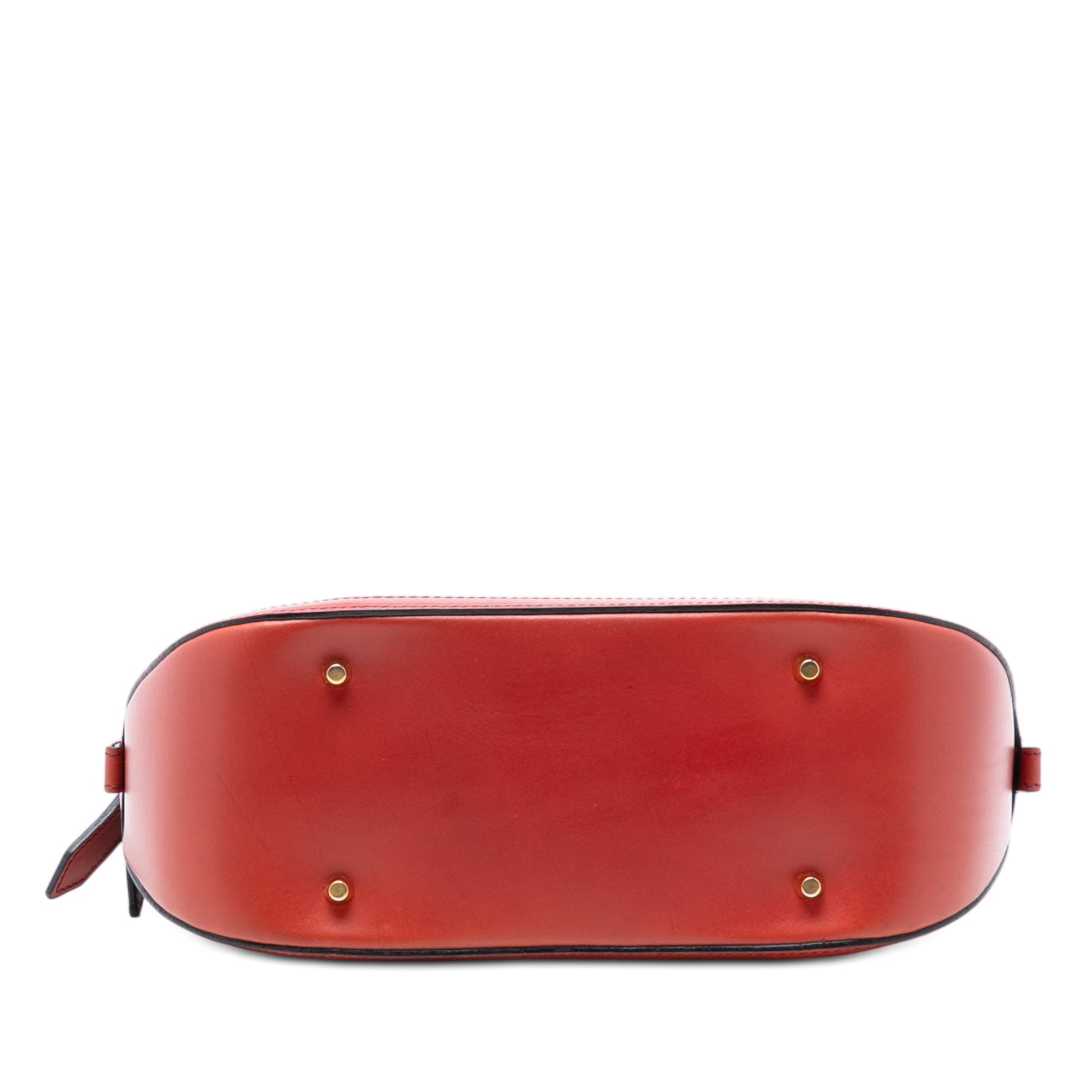 Burberry Small Calfskin Bridle Orchard Satchel