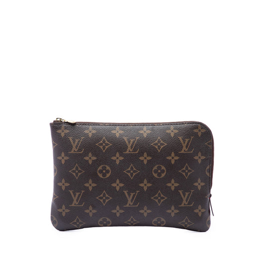 Louis Vuitton Monogram Etui Voyageur PM — Brown
