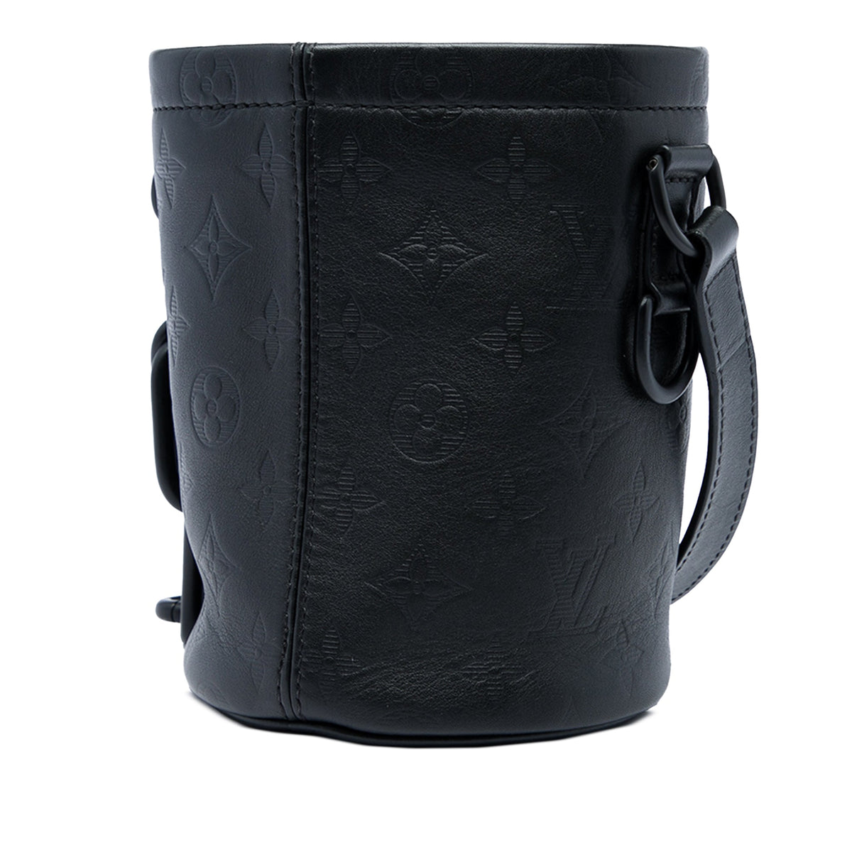 Louis Vuitton Monogram Shadow Nano Chalk — Black