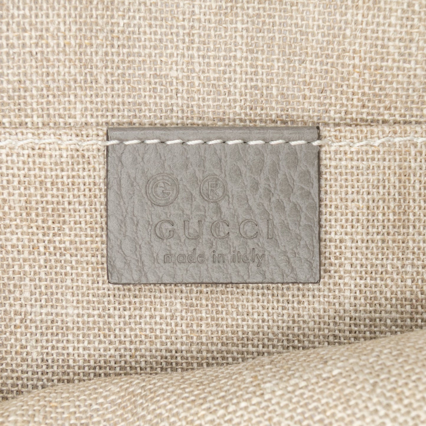 Gucci Calfskin Bamboo Tassel Clutch