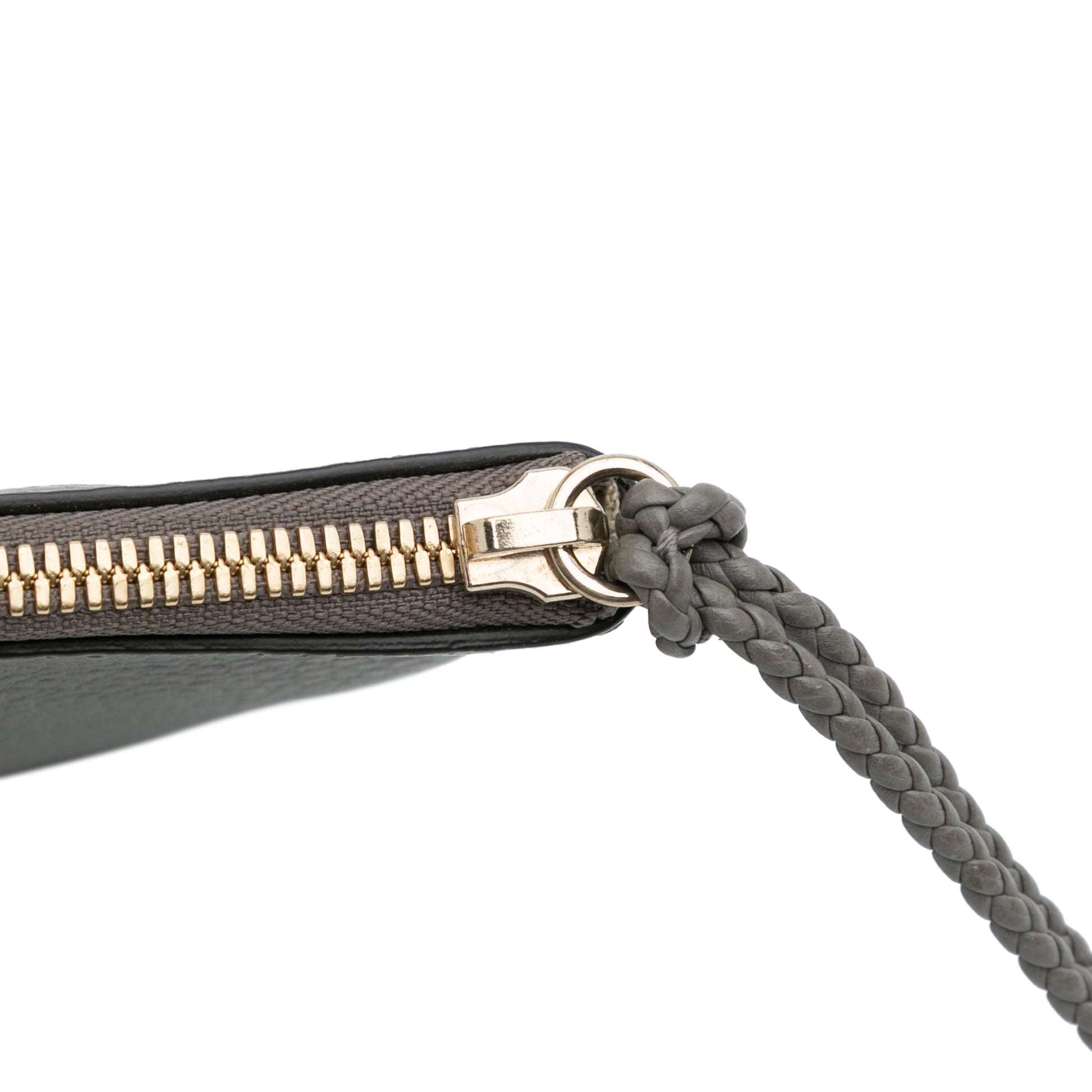 Gucci Calfskin Bamboo Tassel Clutch
