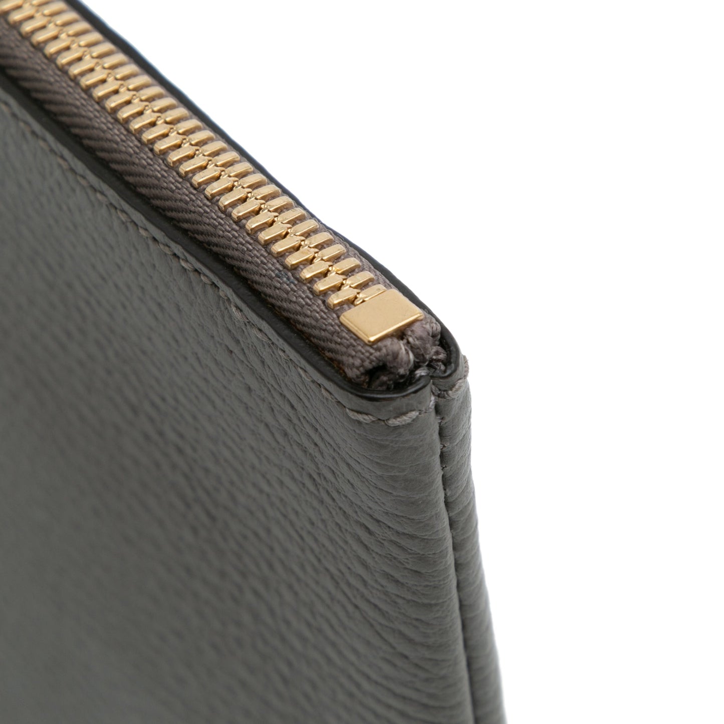 Gucci Calfskin Bamboo Tassel Clutch