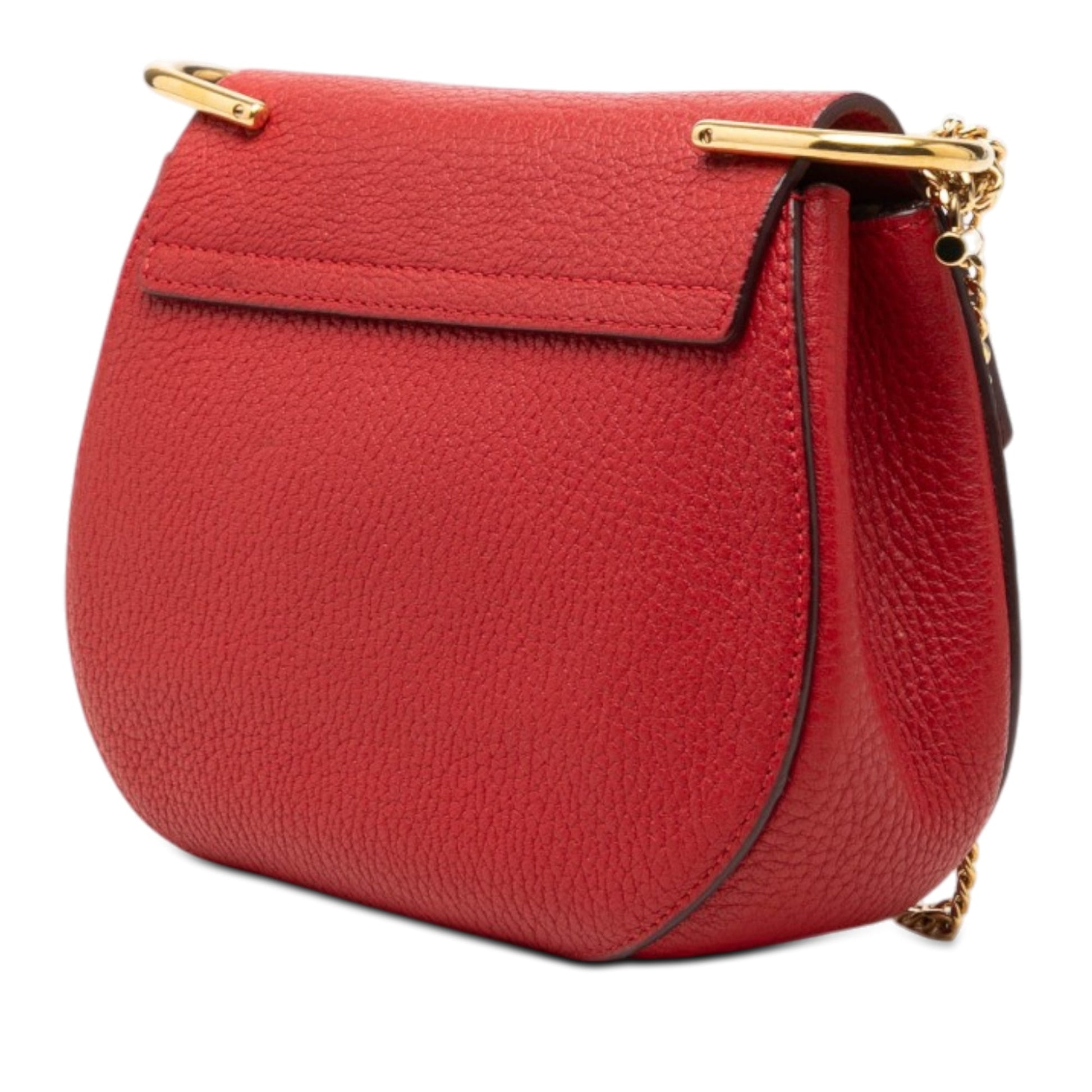 Chloé Mini Leather Drew Crossbody