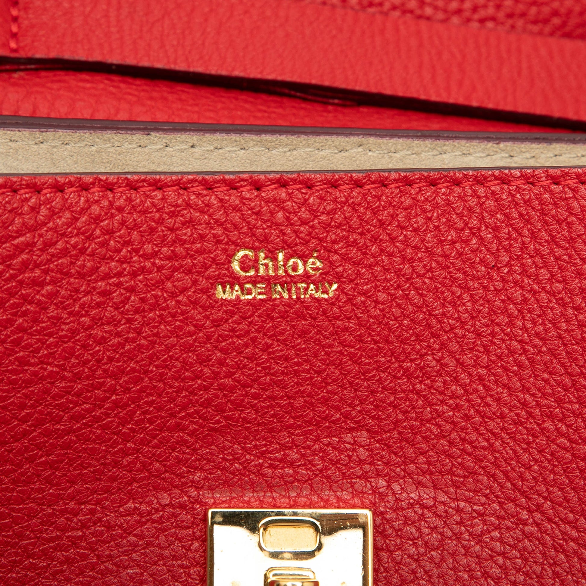 Chloé Mini Leather Drew Crossbody