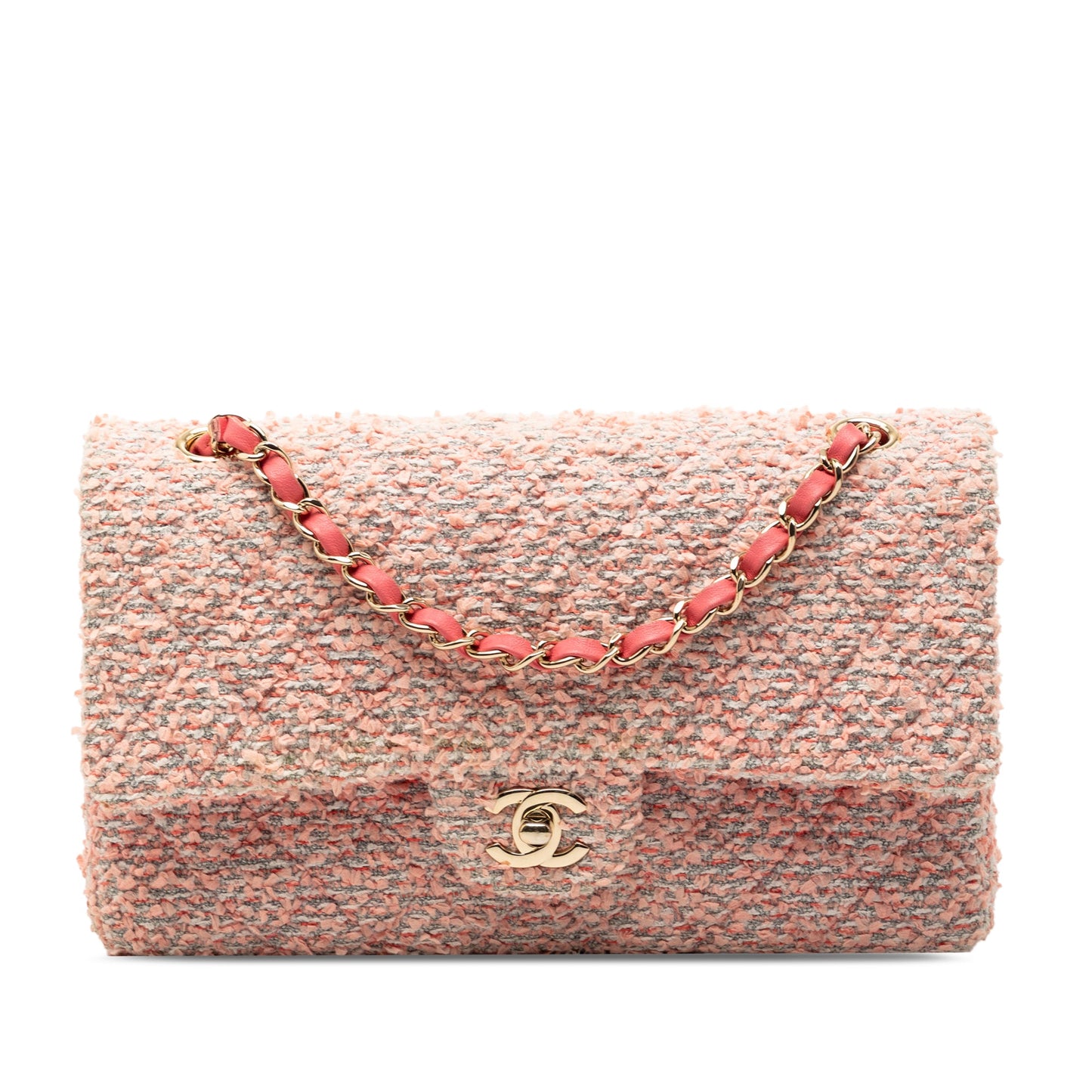 Chanel Quilted Tweed Reissue 2.55 Double Flap 225