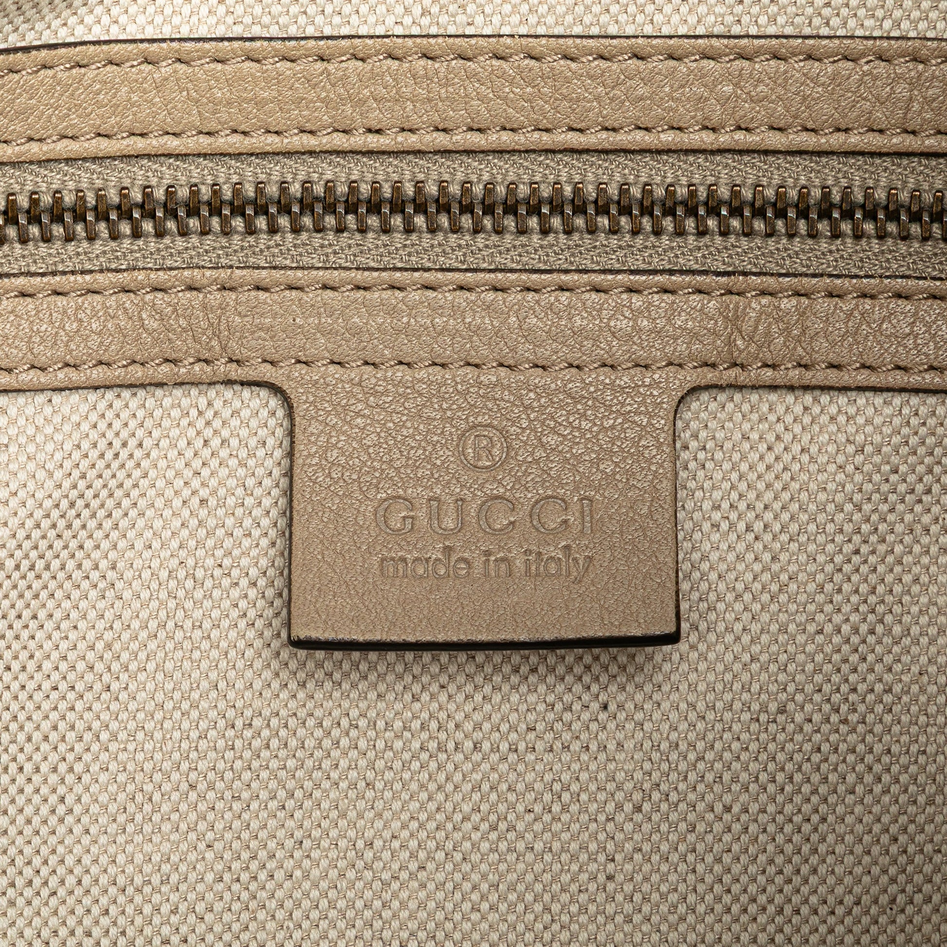 Gucci Medium Leather Miss GG Satchel