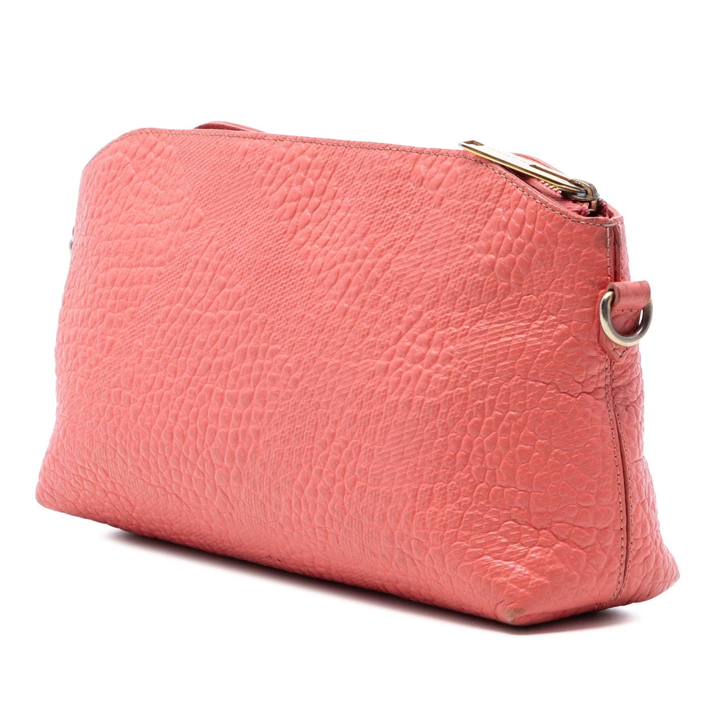 Burberry Small Grain Check Embossed Leather Chichester Crossbody