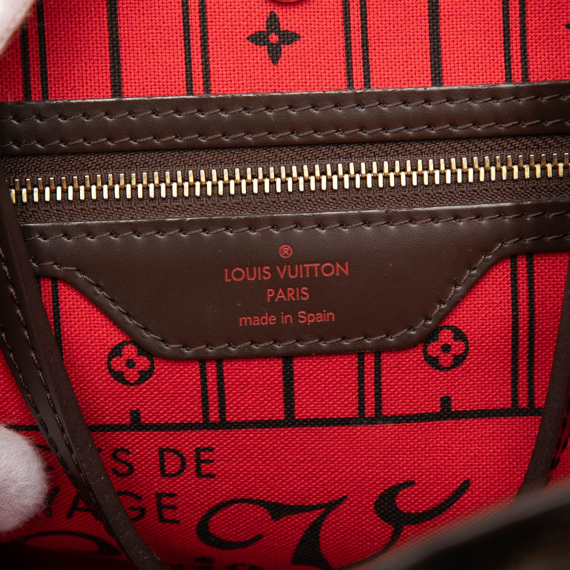 Louis Vuitton Damier Ebene Neverfull MM