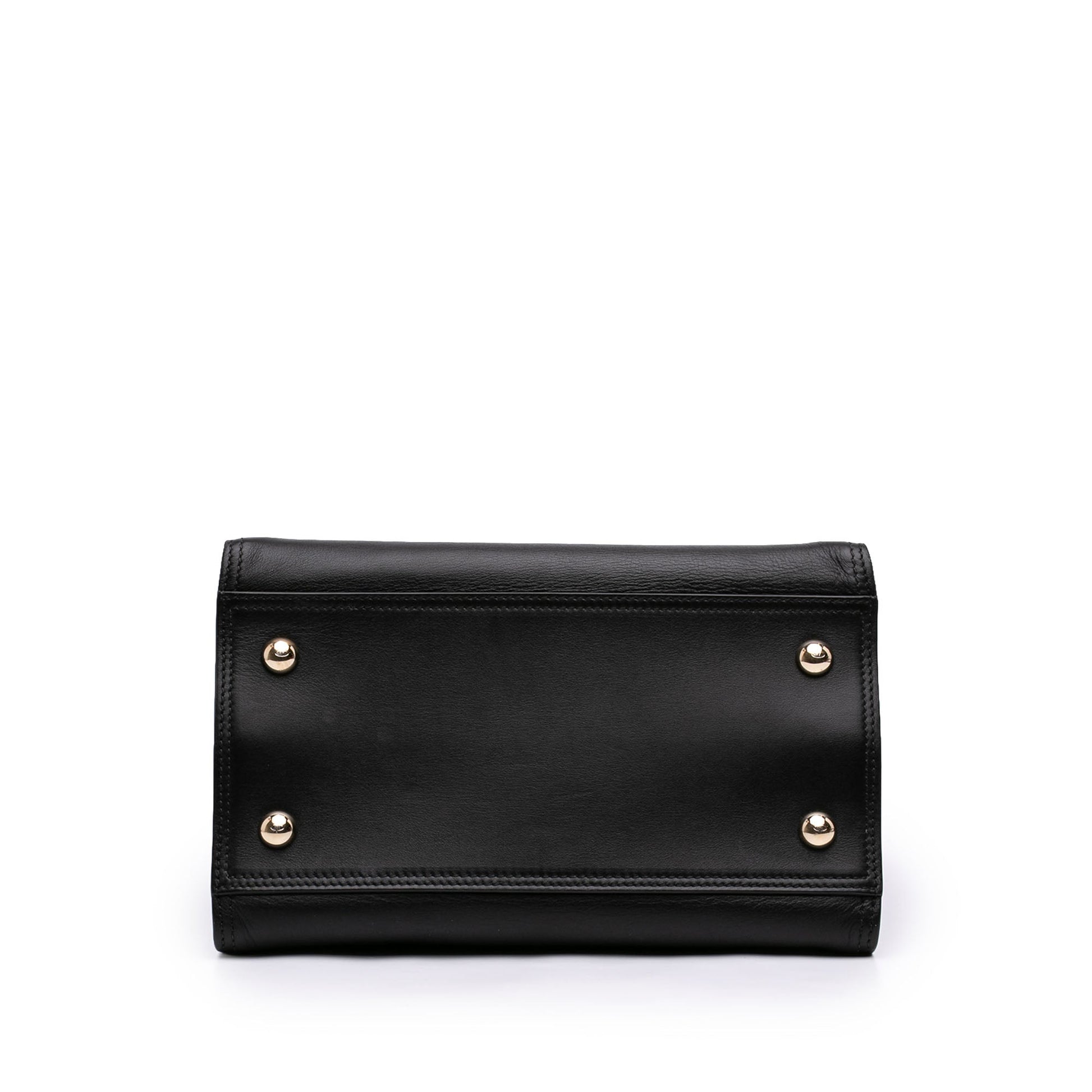 Valentino Leather Rockstud Cabana Satchel