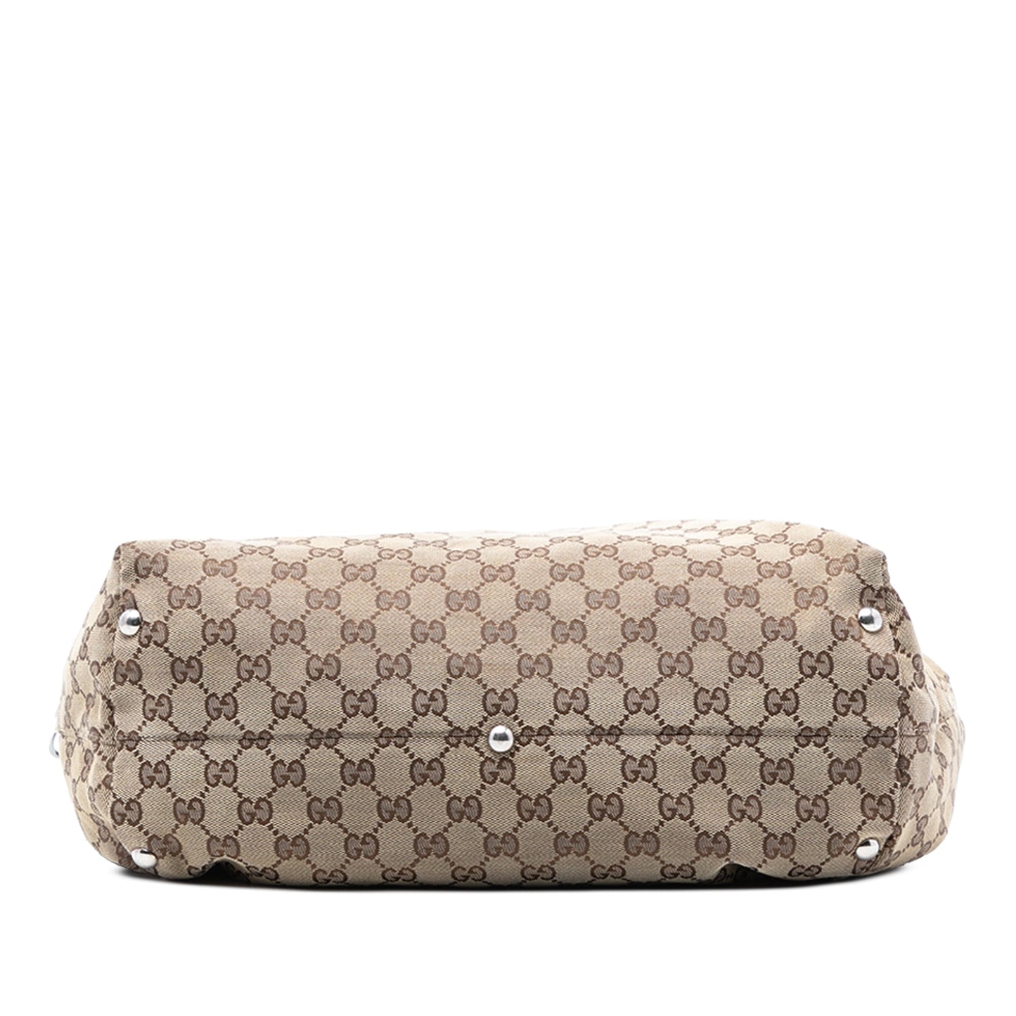Gucci Medium GG Canvas Icon Bit Tote